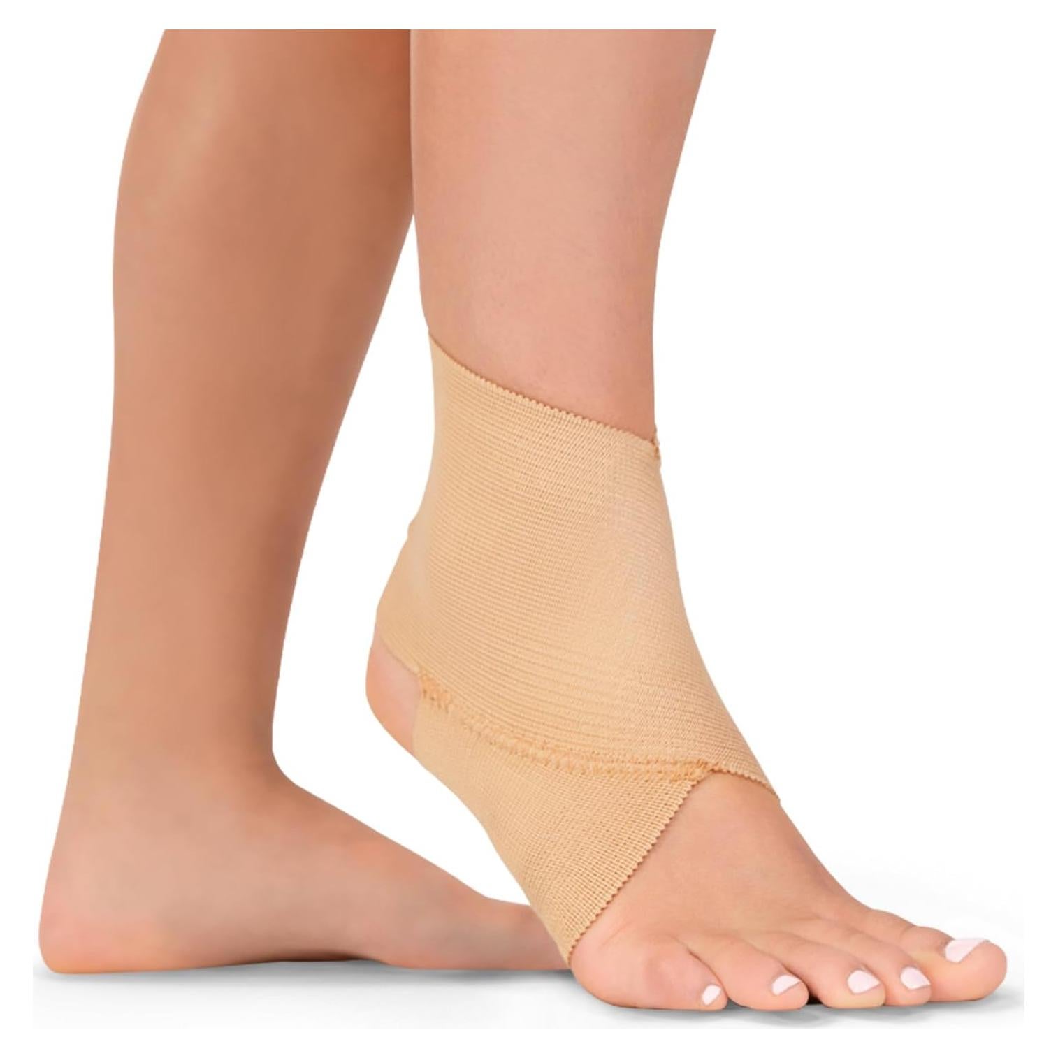 Faja de Soporte para Tobillo BraceAbility - Compresión Ligera M