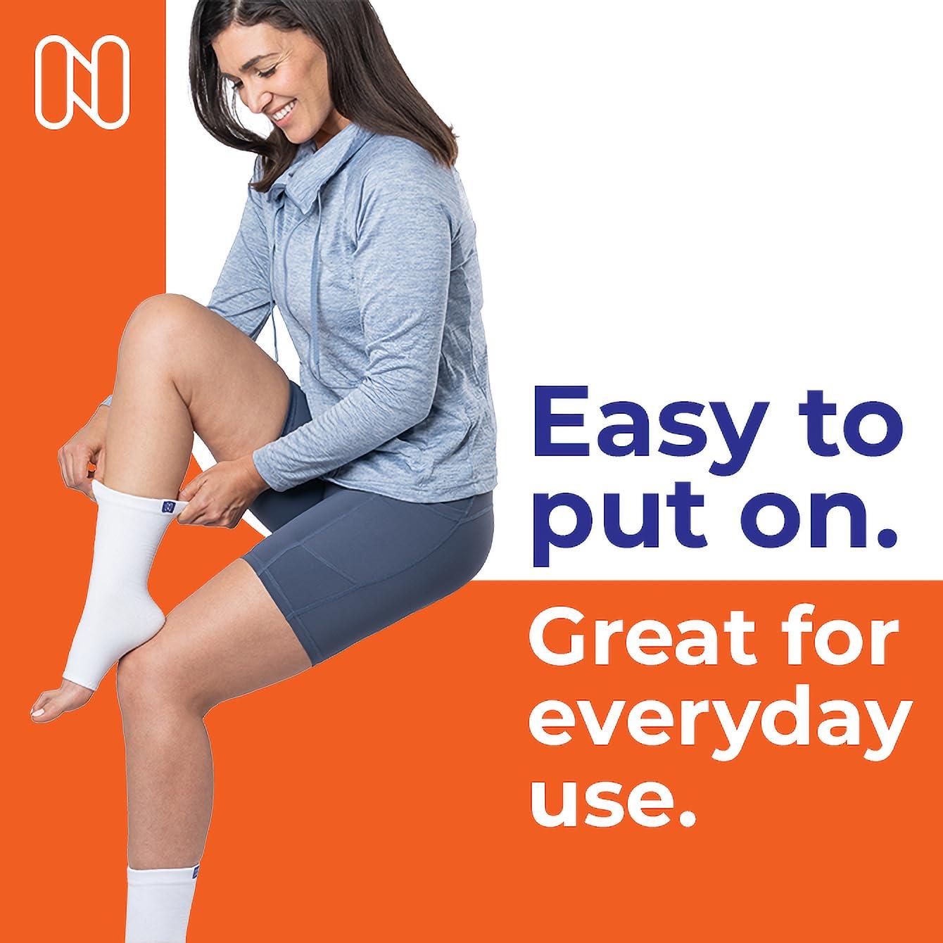 Calcetines de Compresión Sin Dedos NanoSocks Mediano Negro