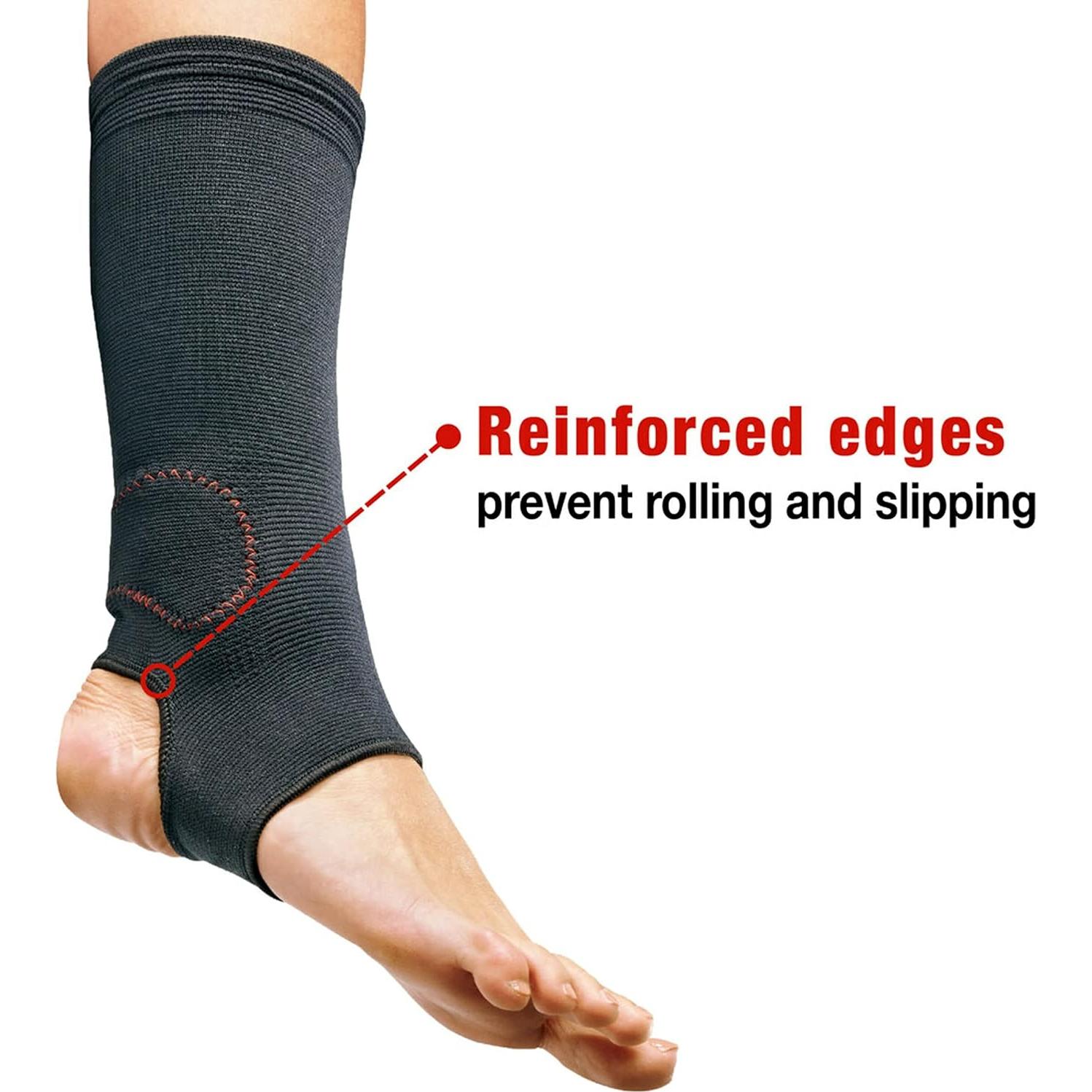 Soporte de Tobillo de Compresión ACE Grande Negro