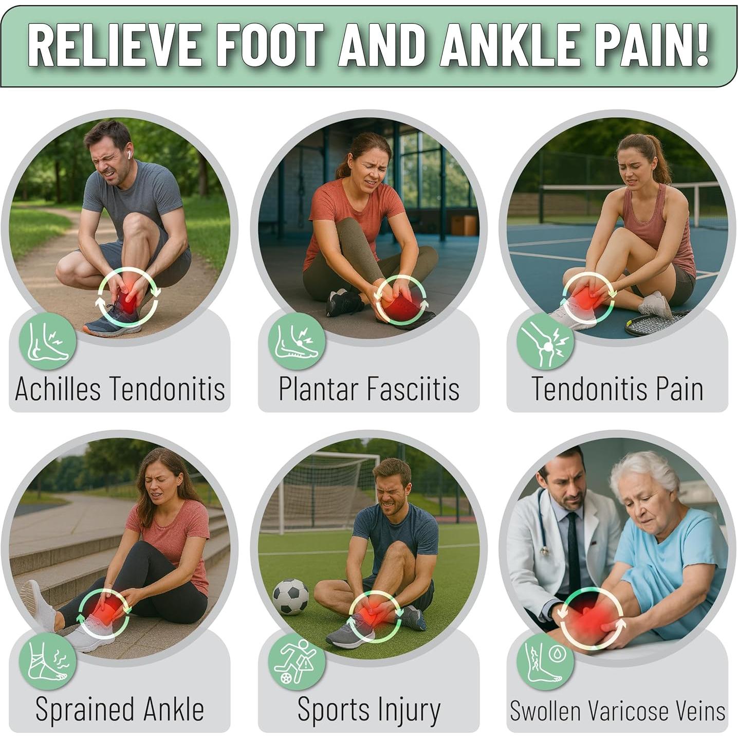 Férula para Tobillo DR JK Grande Cobre y Negro Compresión