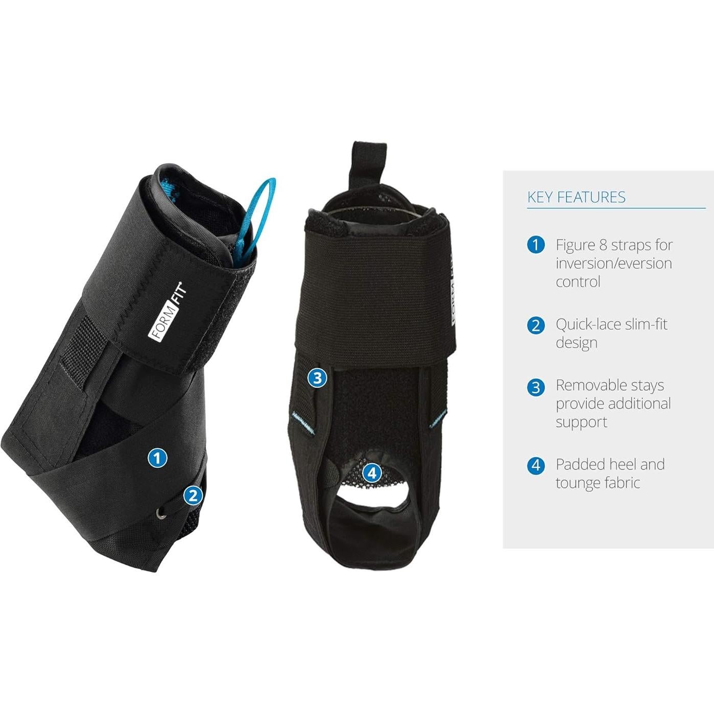 Férula de Tobillo Ossur FormFit Grande con Cierre Rápido