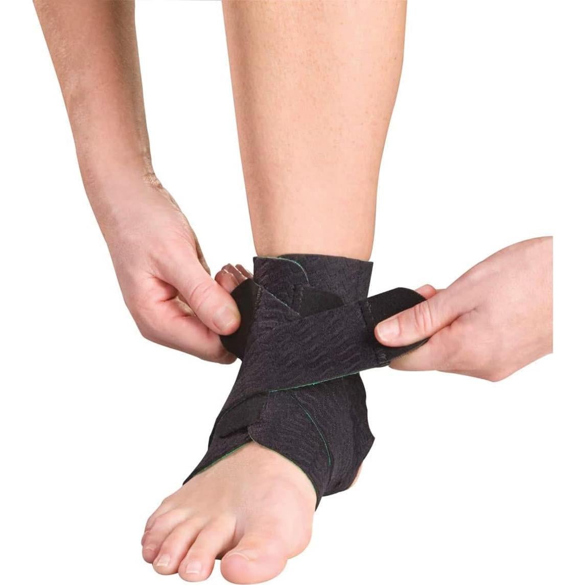 Soporte Ajustable para Tobillo MUELLER Verde/Negro Unisex