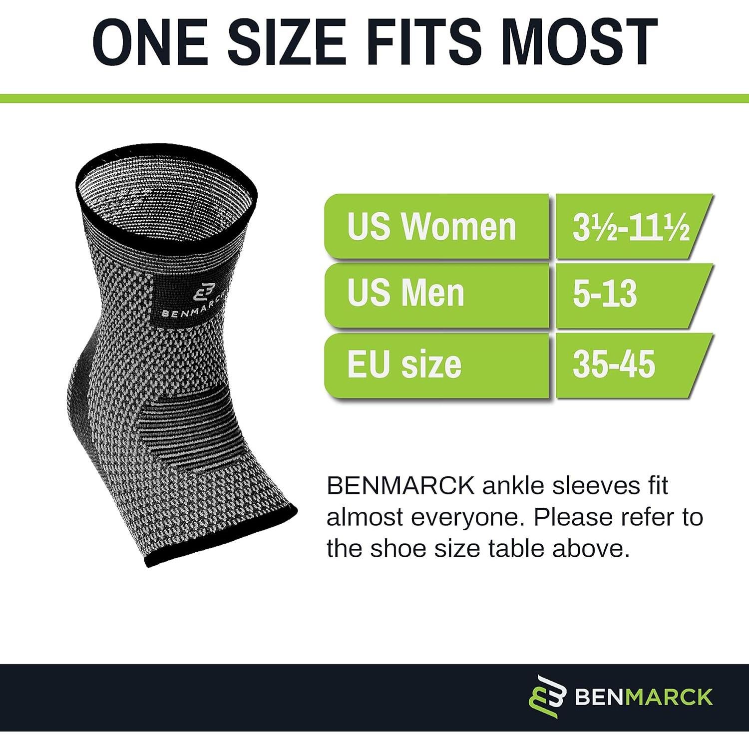 Manga de Compresión para Tobillo Benmarck - Alivio Fascitis Plantar