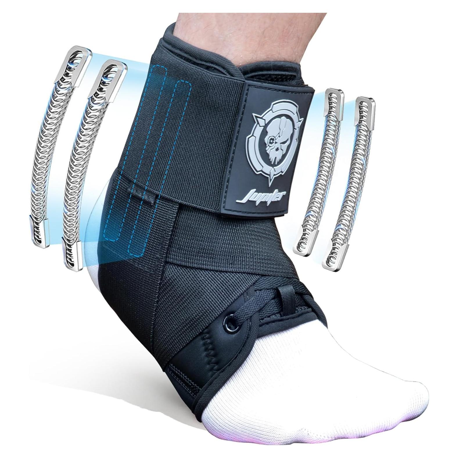 Férula de Tobillo Jupiter Mediana Neopreno Negro para Esguinces