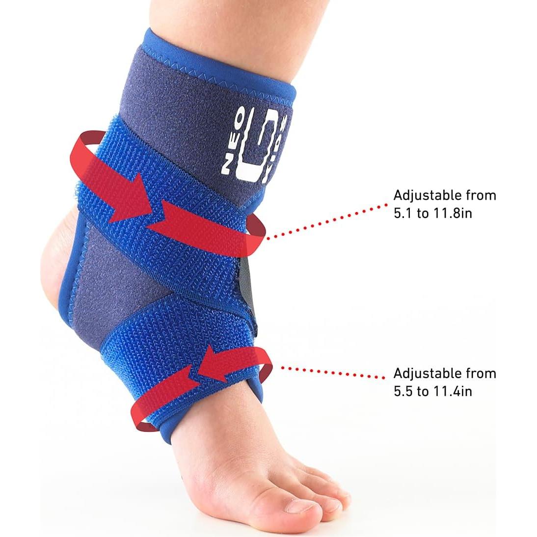 Férula para Tobillo Neo-G Niños - Soporte Ajustable Azul