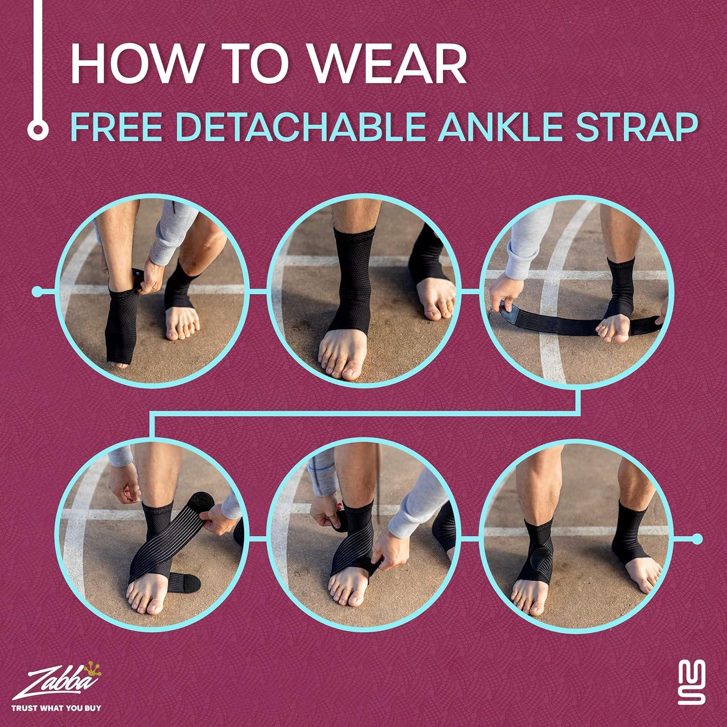 Soporte de Tobillo Modetro para Fascitis Plantar y Tendinitis