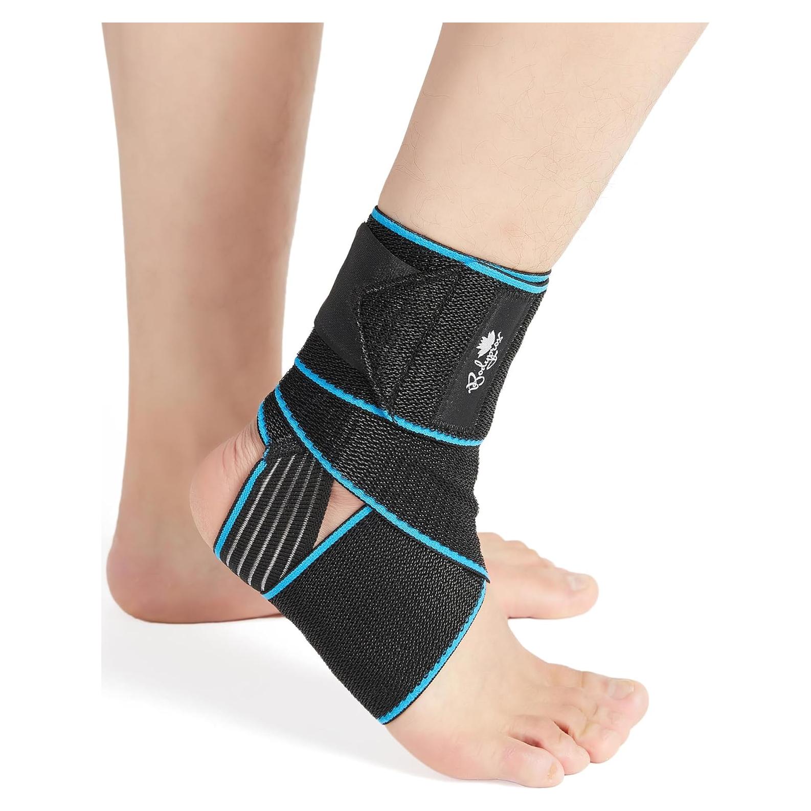 Faja de Soporte para Tobillo Bodyprox - 2 Paquetes, Ajustable