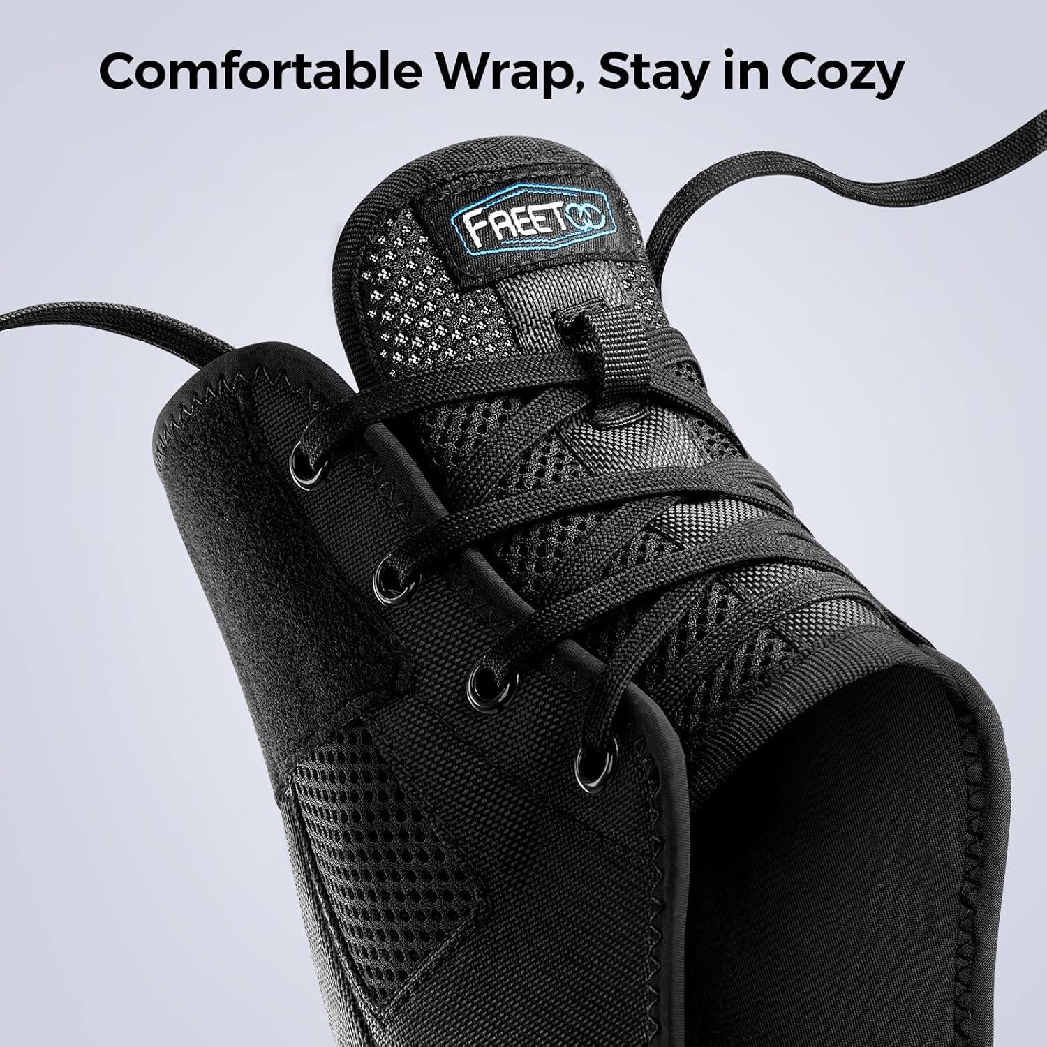 Soporte de Tobillo FREETOO Unisex Grande Compresión Ajustable