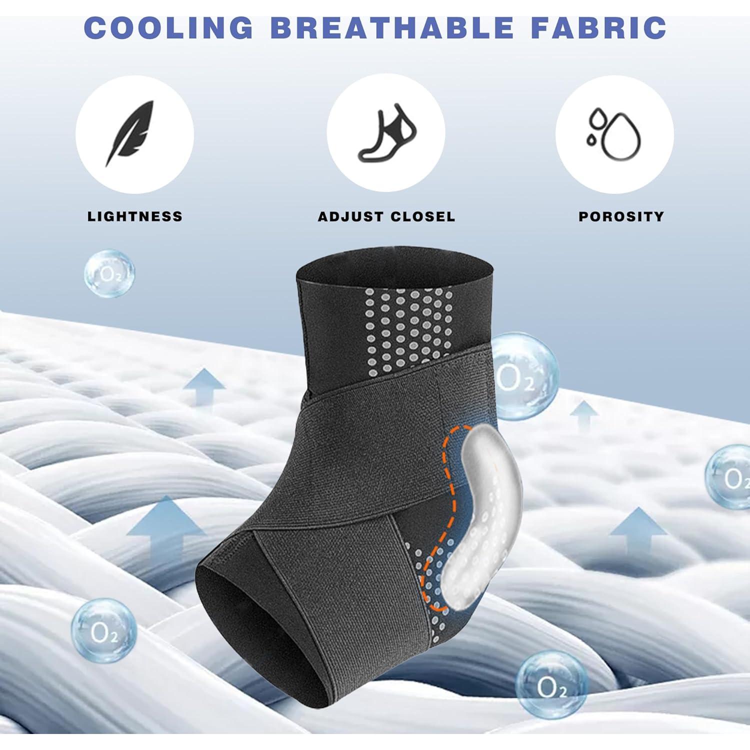 Férula de Tobillo Ajustable Meegy para Esguince y Tendinitis