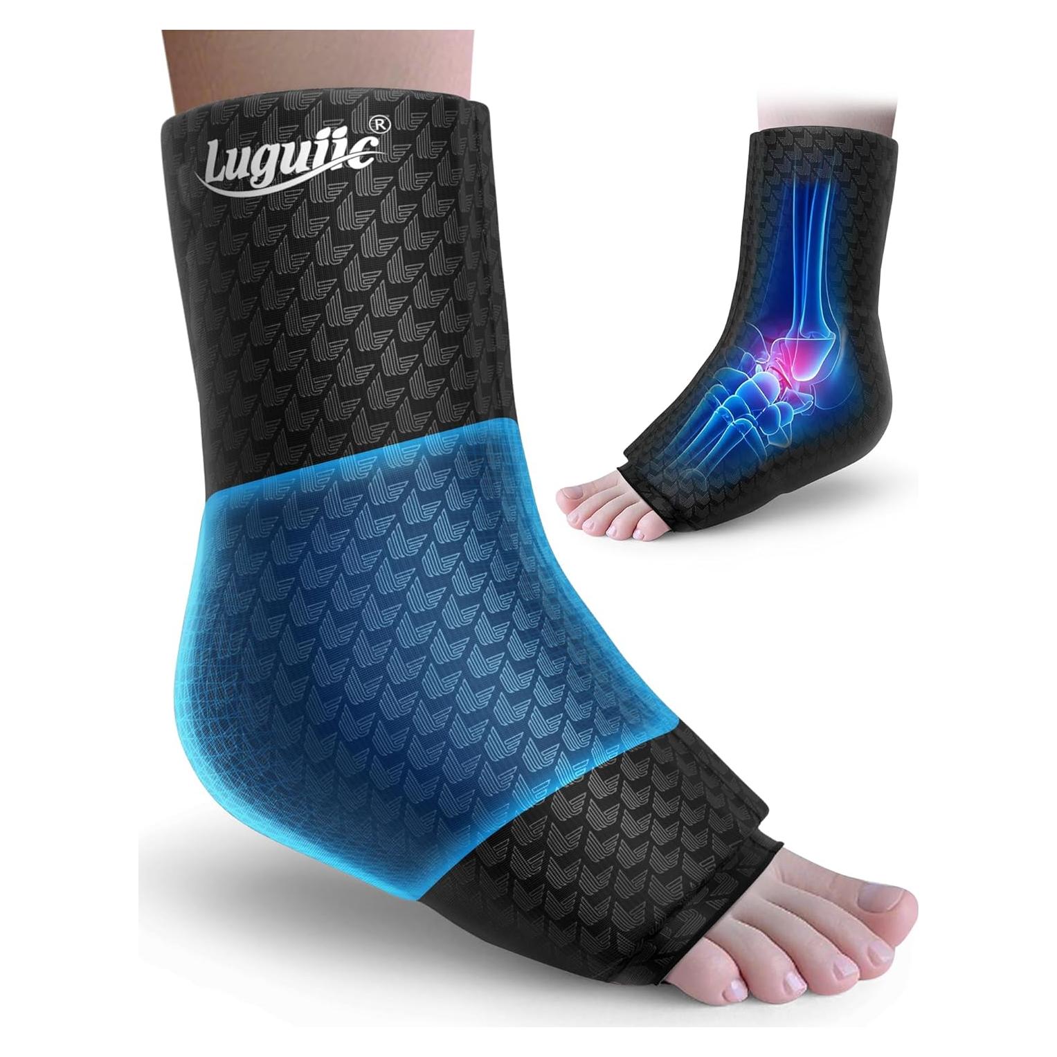 Funda de Hielo para Tobillo Luguiic XL con Gel Doble para Esguince