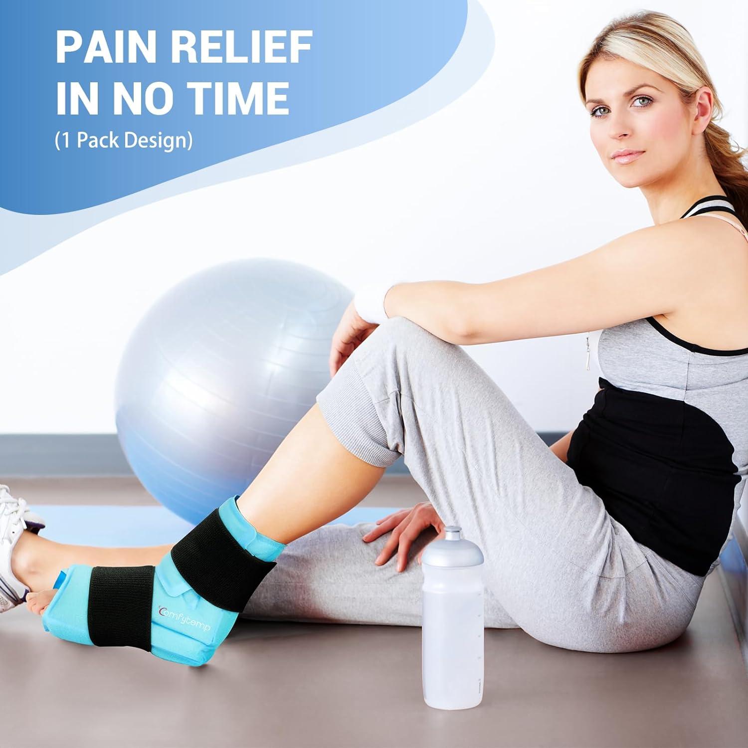 Funda de Hielo para Tobillo Comfytemp Grande 22cm Alivio Dolor