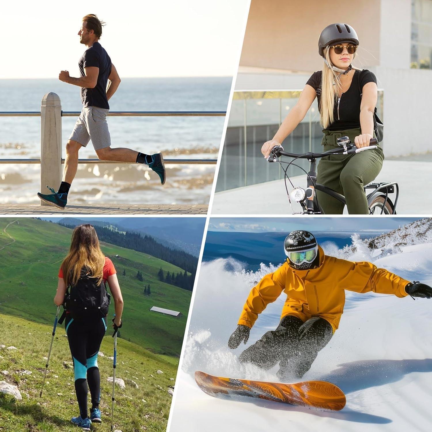 Soporte de Tobillo AMITOFO Mediano Compresión Alivio Dolor