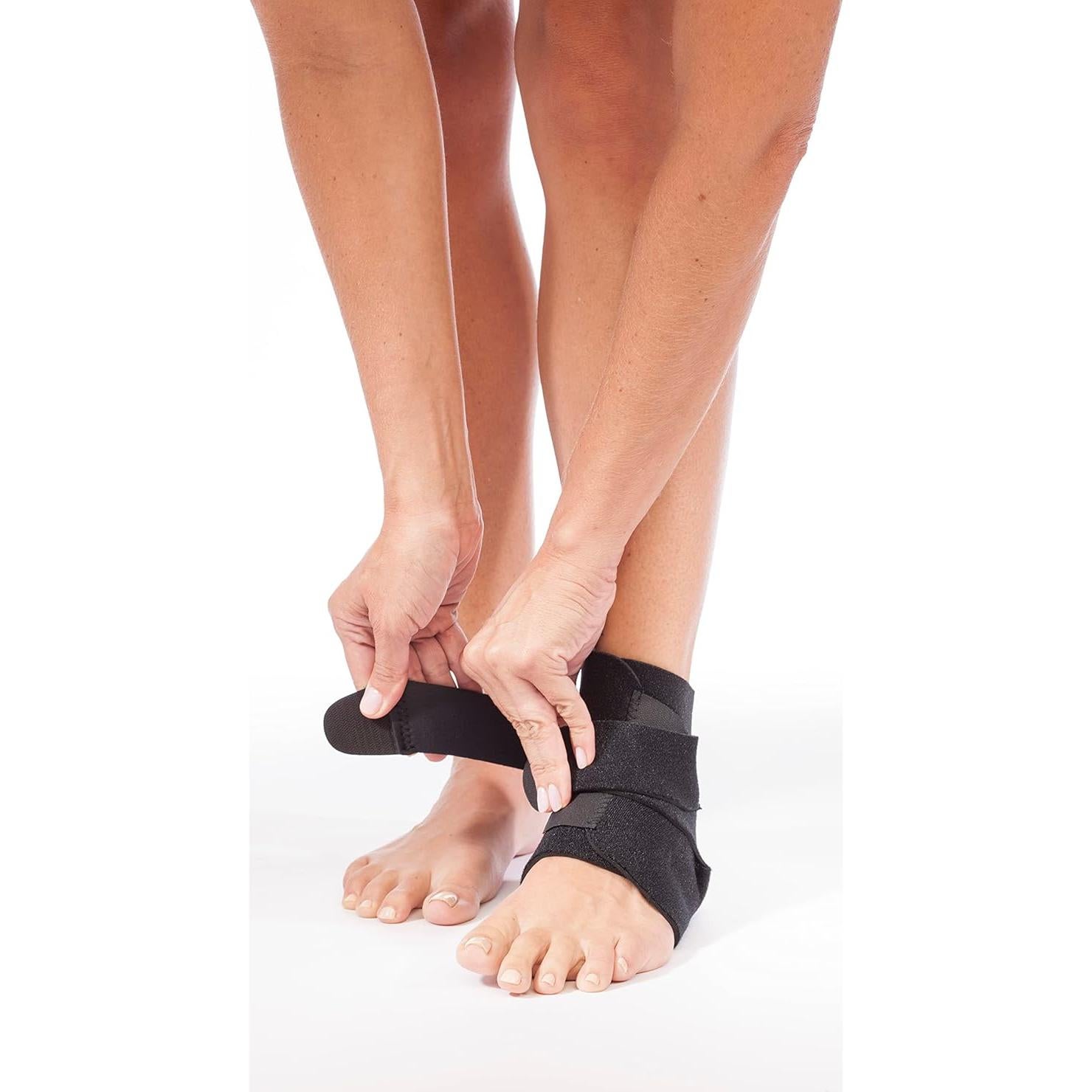 Soporte Ajustable para Tobillo Mueller, Talla Única, Negro