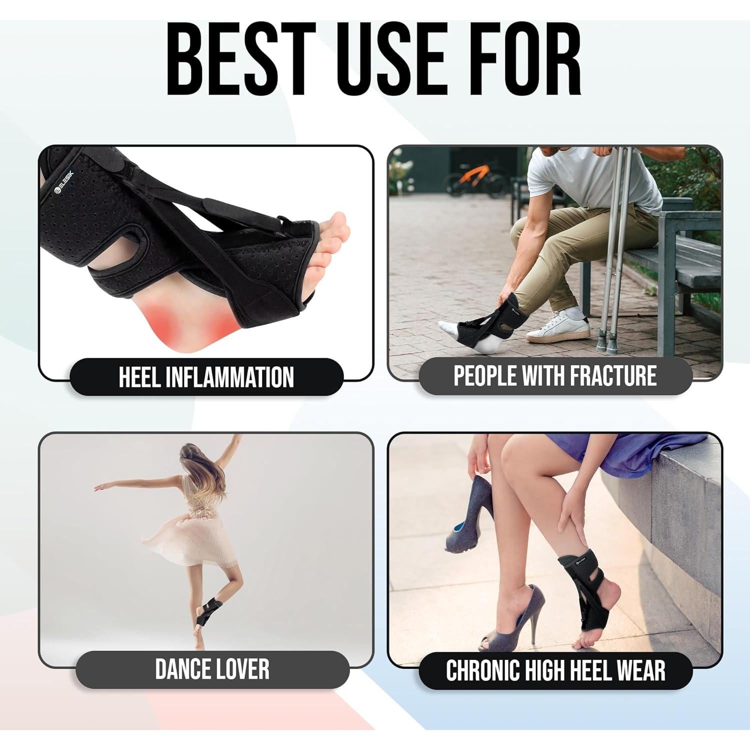 Férula nocturna para fascitis plantar Elesik - Alivio y soporte