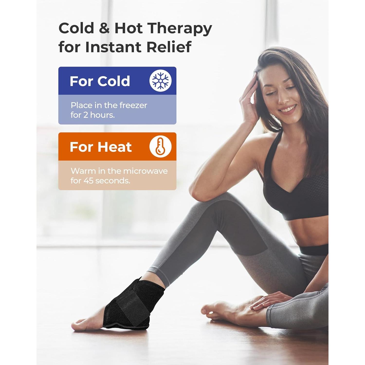 Funda de Hielo Koonie para Tobillo - Alivio de Dolor y Hinchazón