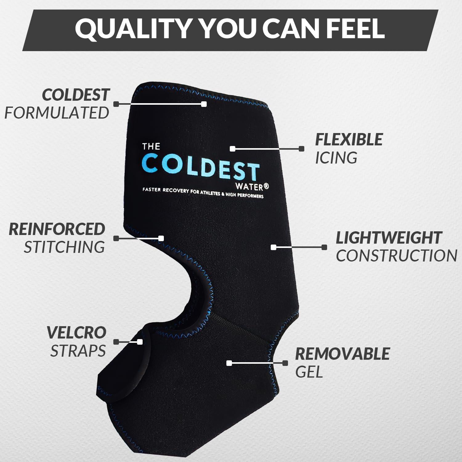 Compresa Fría para Tobillo y Pie Coldest - Alivio Lesiones