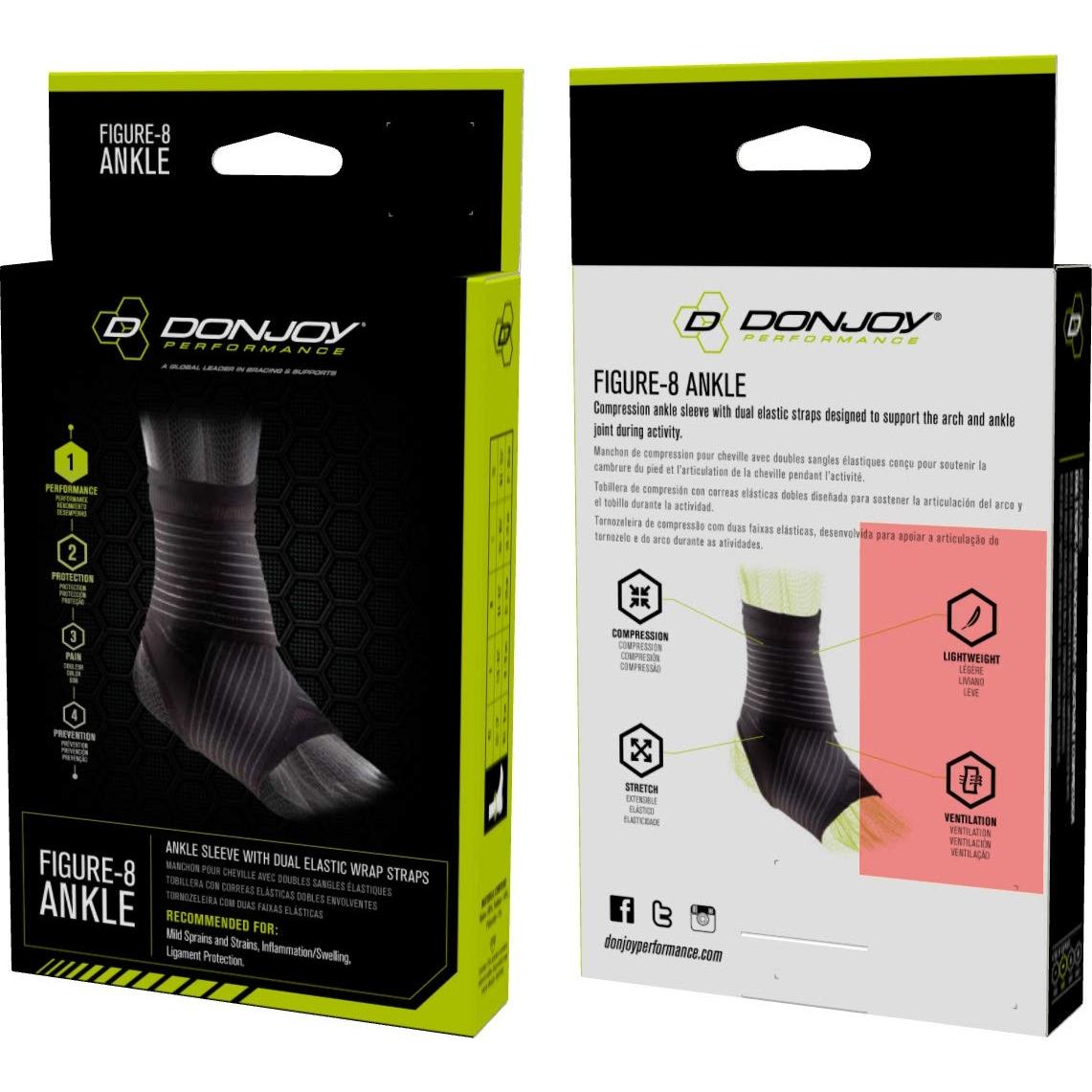 Manga de Tobillo DonJoy Performance Figura 8 Mediana - Soporte y Compresión