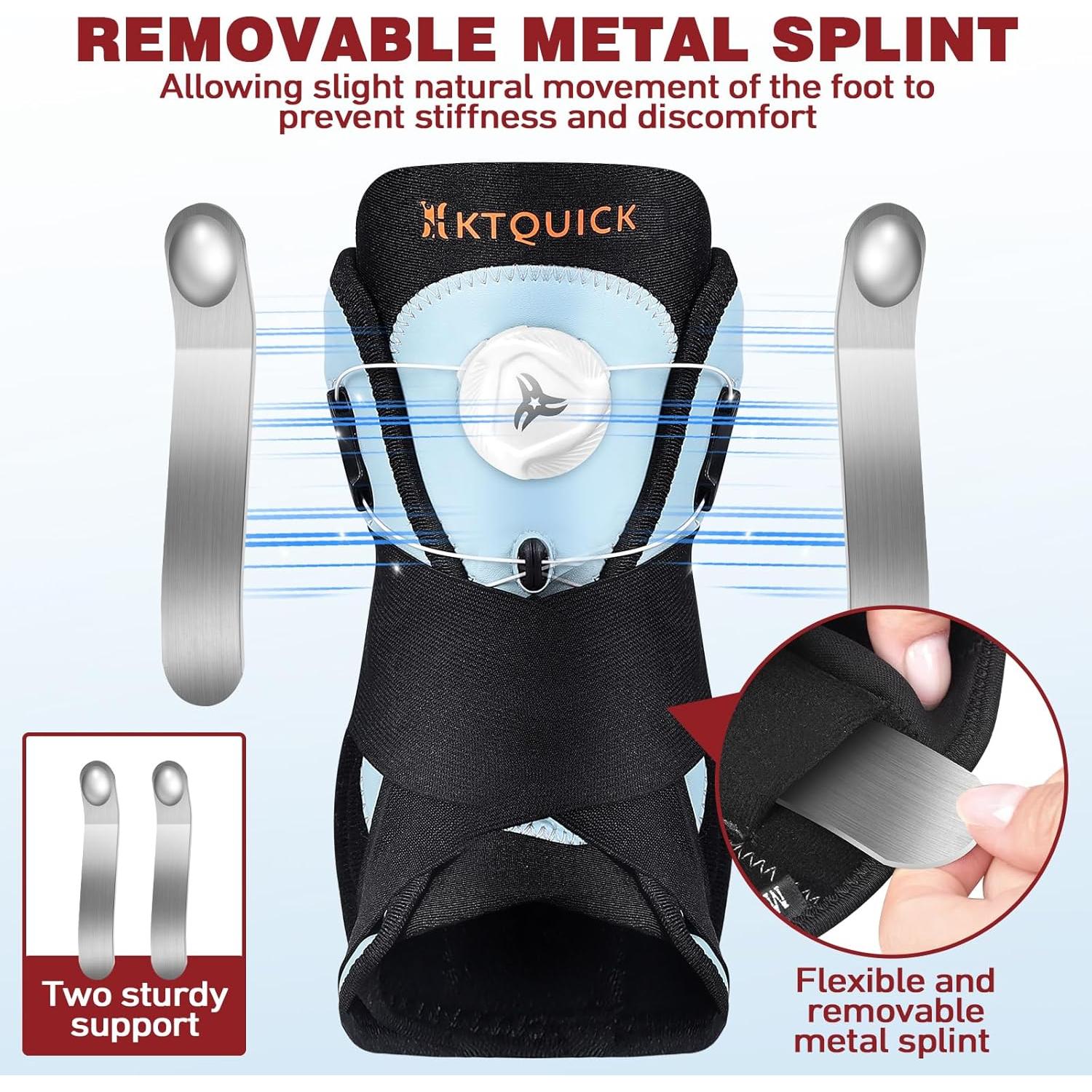 Férula para Tobillo KTQUICK Ajustable Transpirable S (5-8.5 US)