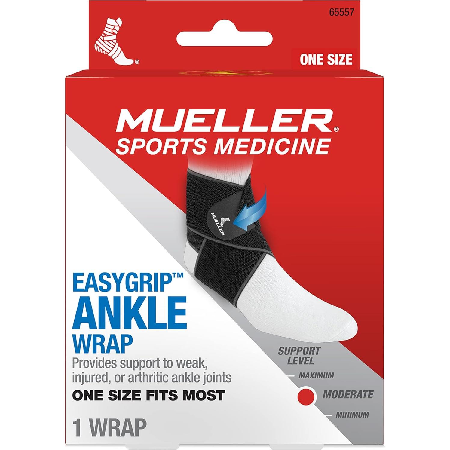 Funda Ajustable para Tobillo MUELLER - Alivio Esguinces y Artritis