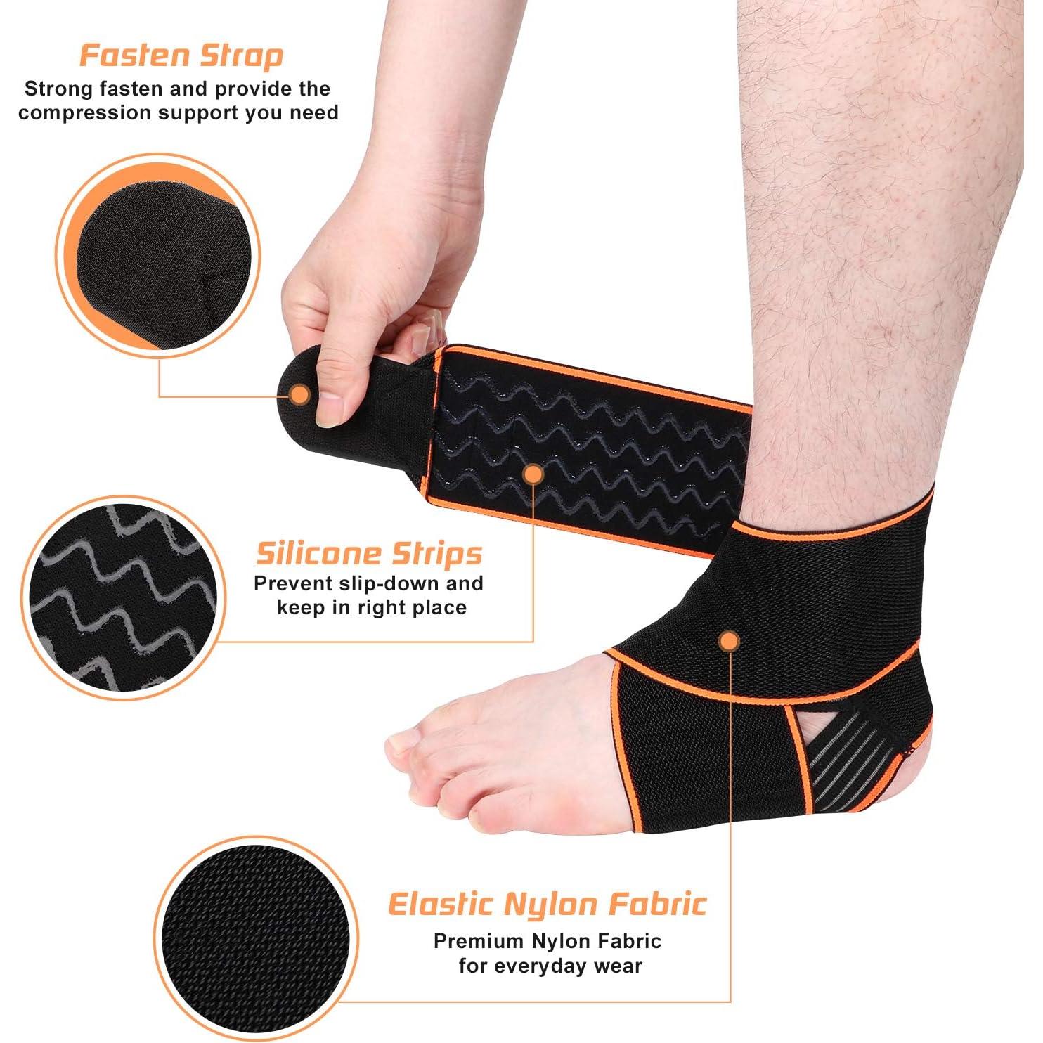 Faja Ajustable para Tobillo Musefitr - Alivio Esguince y Fascitis