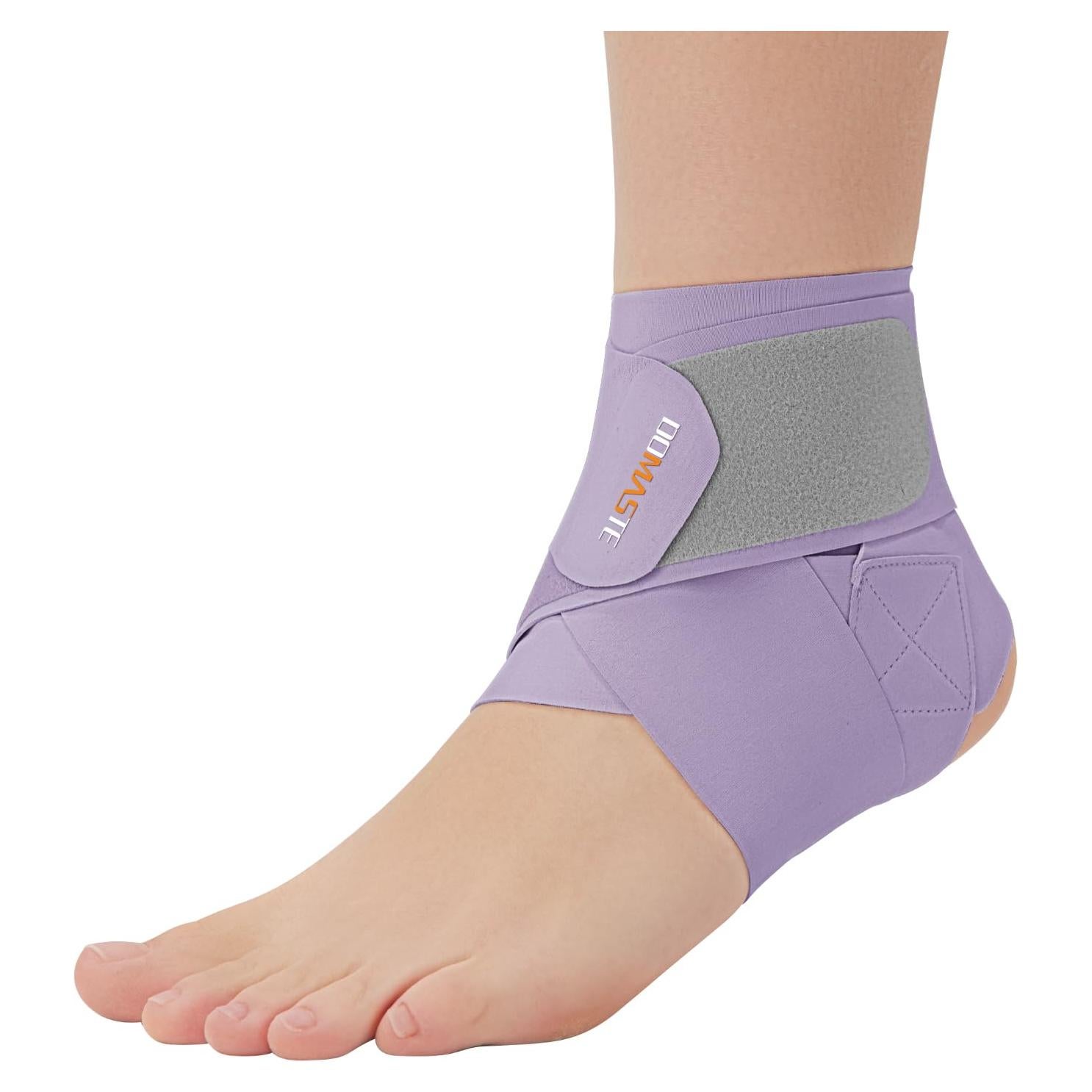 Faja Soporte para Tobillo Domaste Violeta Ajustable 1 Unidad