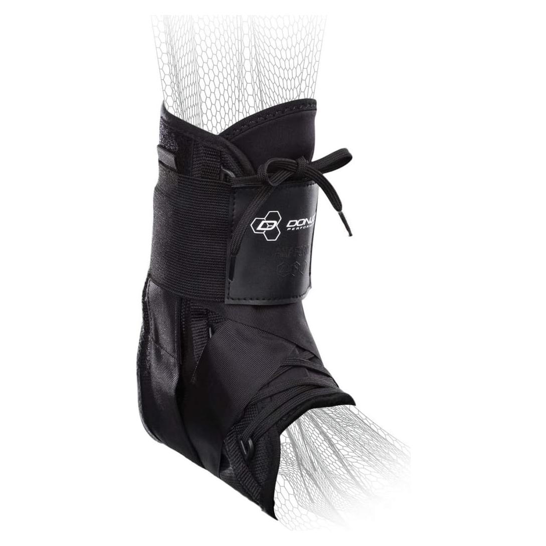 Soporte de Tobillo DonJoy Performance ANAFORM Pequeño Negro