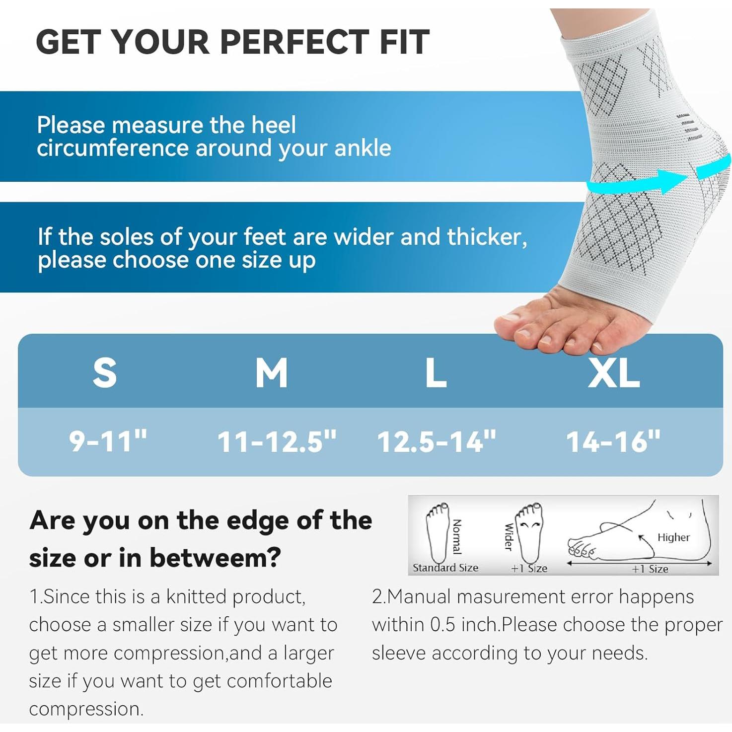 Faja de Tobillo INDEEMAX para Tendinitis y Fascitis Plantar