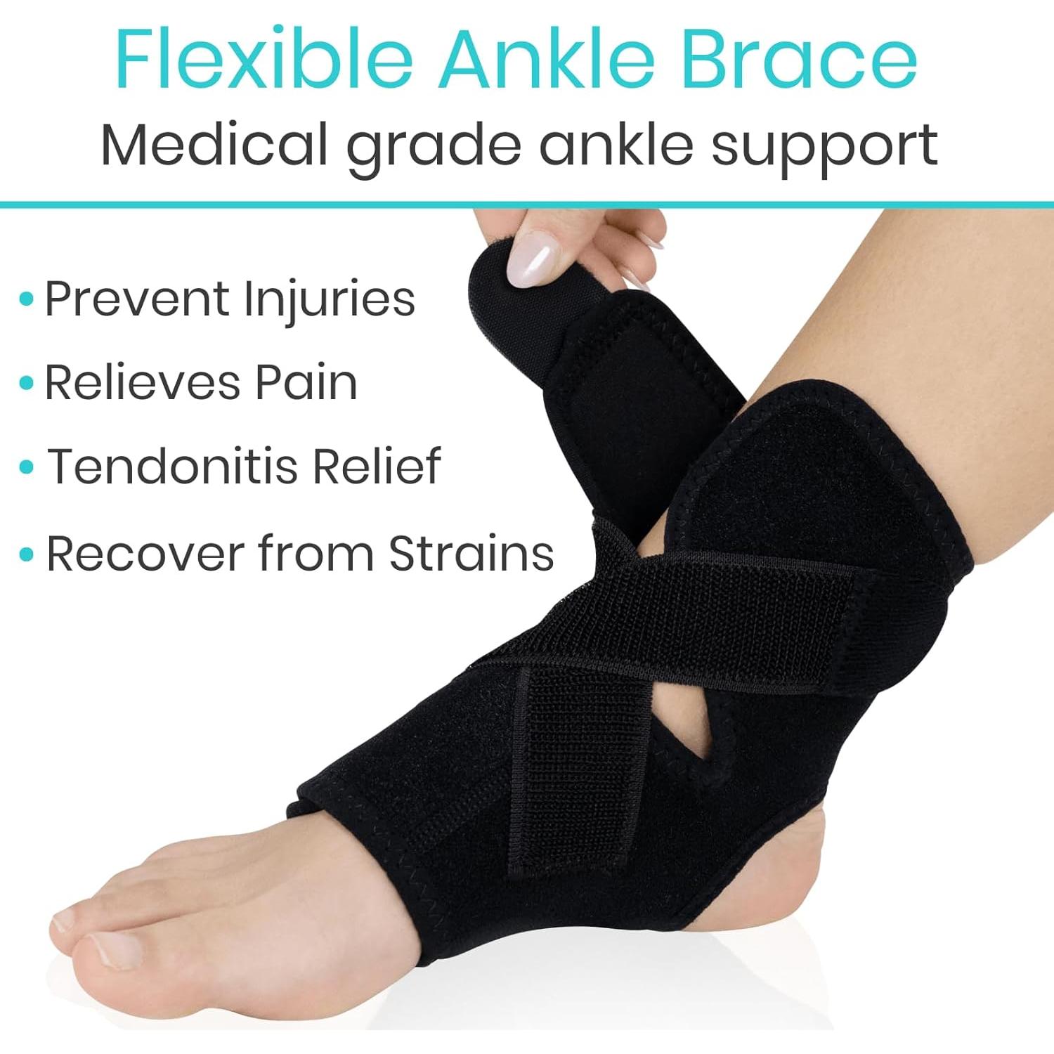 Faja de Tobillo Vive Health Ajustable para Esguinces y Lesiones