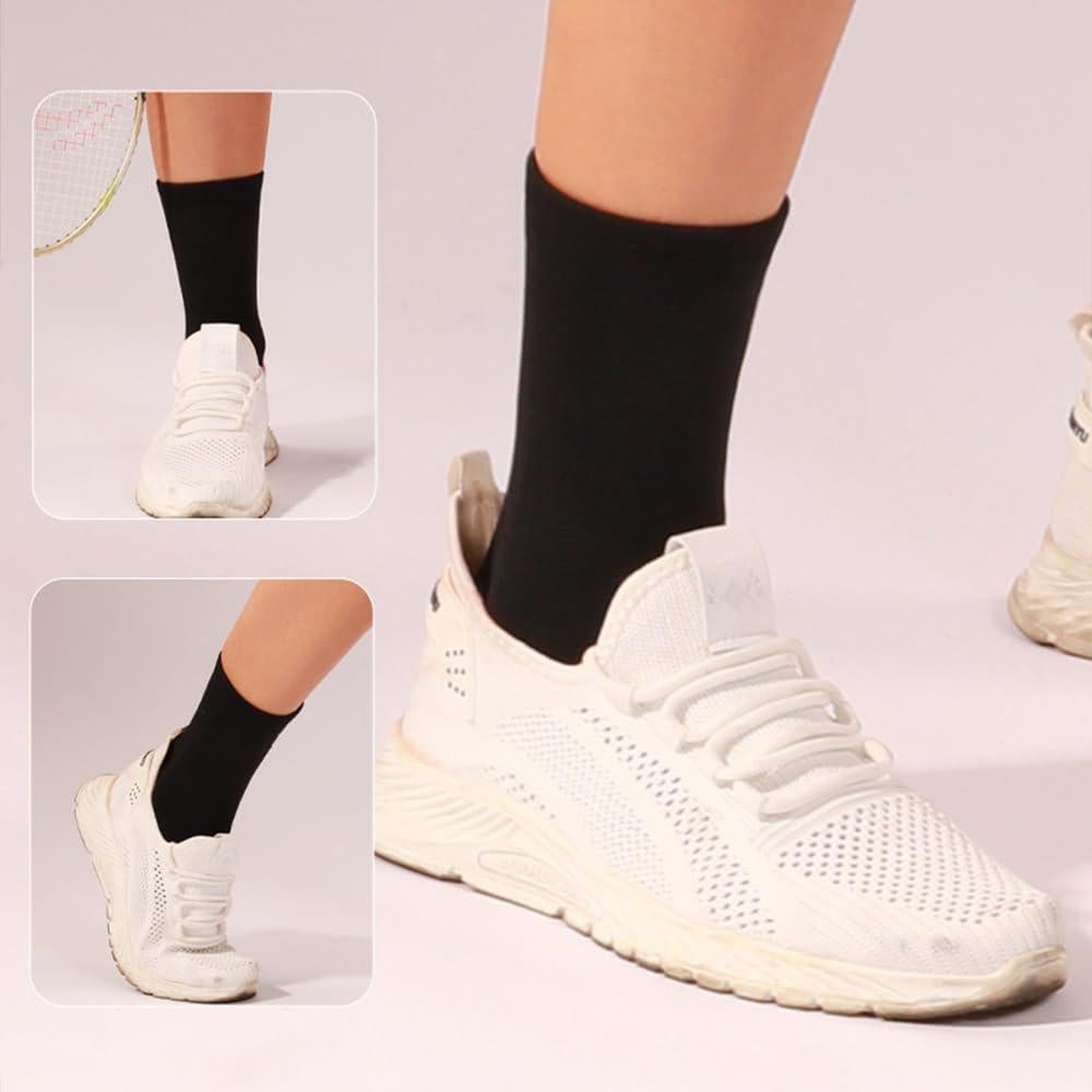 Mangas de Compresión para Tobillo WrtmyR - 2 Piezas XXL Negro