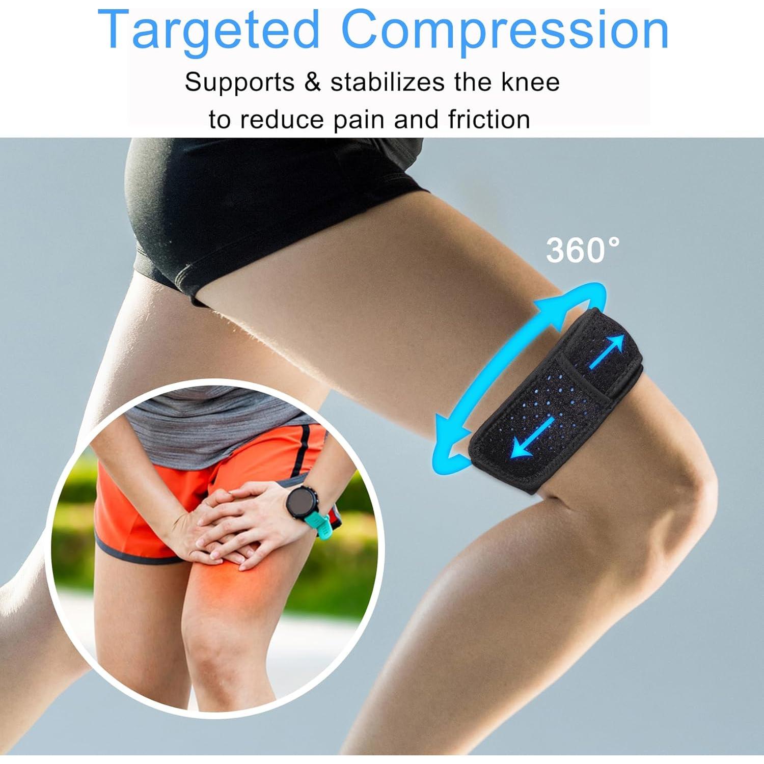 Correa Banda IT Wisesso Ajustable para Rodilla - Soporte Deportivo