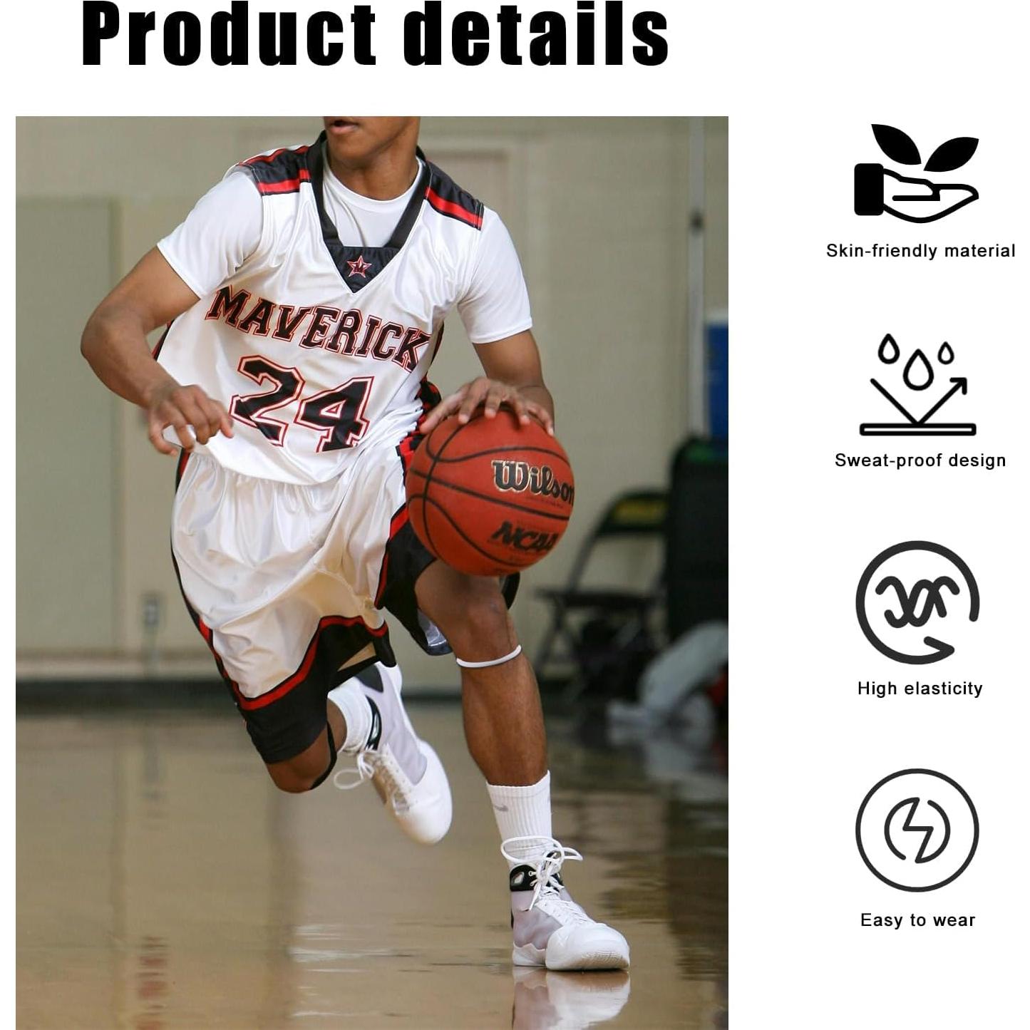 Patellar Tendon Support Strap, Knee Pain Relief & Patella Stabilizer Knee Strap Brace Support for Hiking, Soccer, Basketball, Running, Jumpers Knee, Tennis, Volleyball & Squats