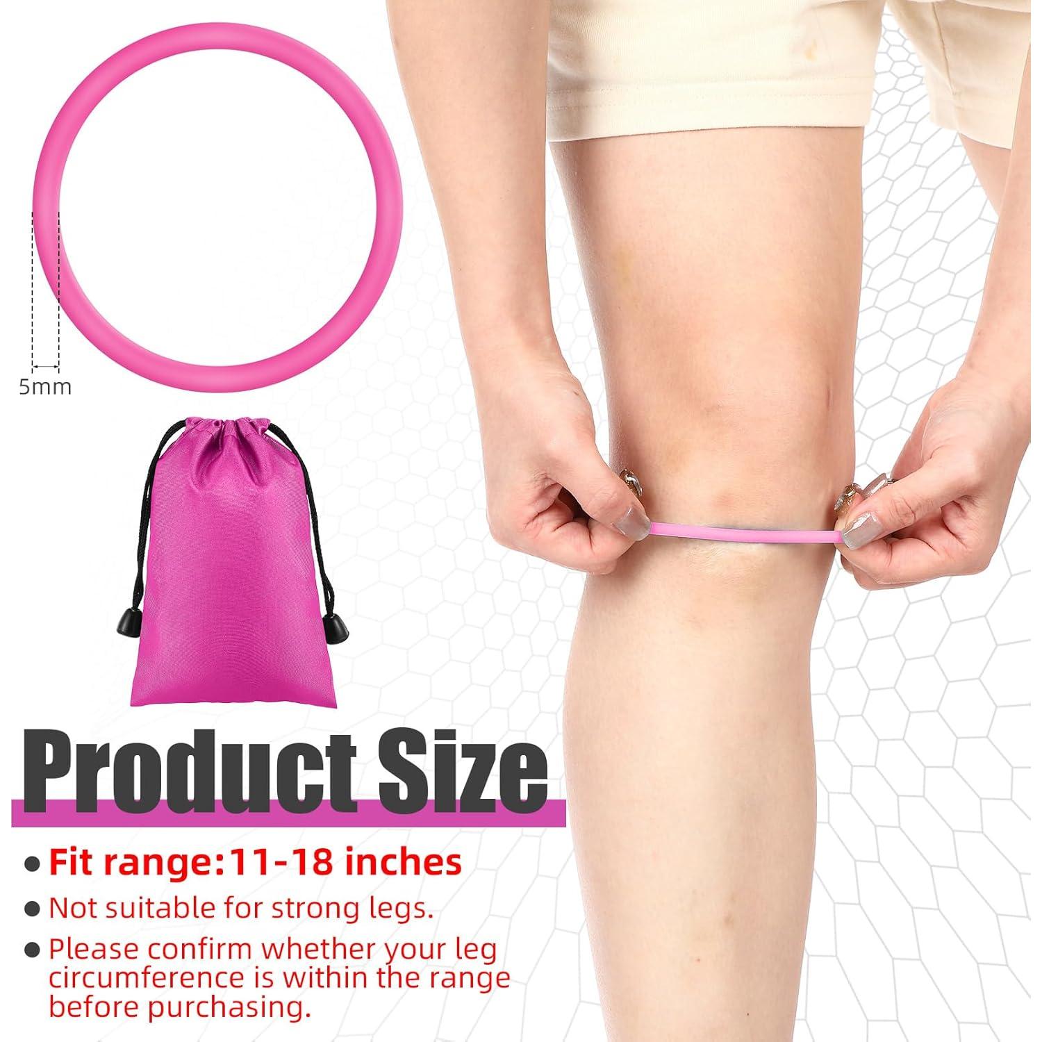 Banda de Rodilla de Silicona Foilswirl 2 Pcs Soporte Tendón Patelar