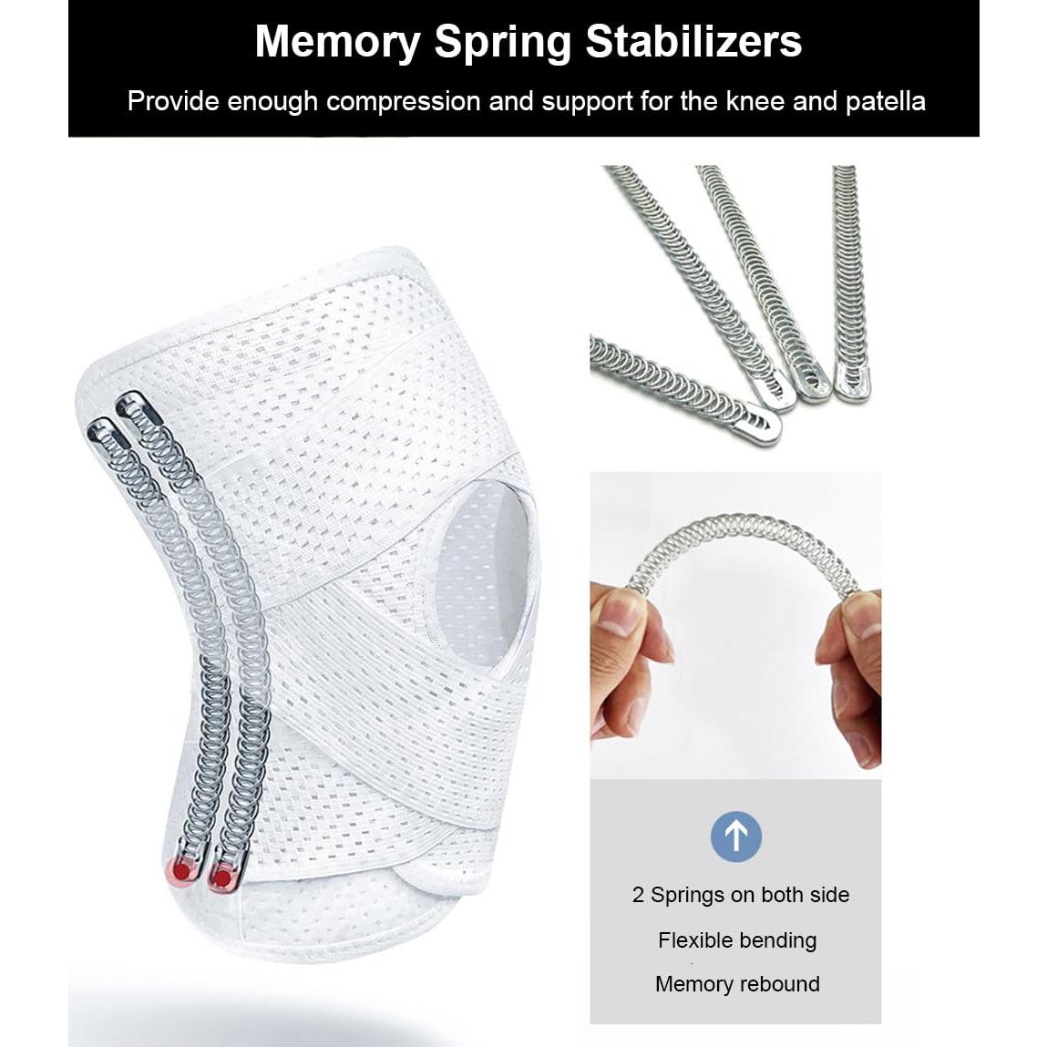 Faja para Rodilla SUJAYU Extra Grande Ajustable Alivio Dolor