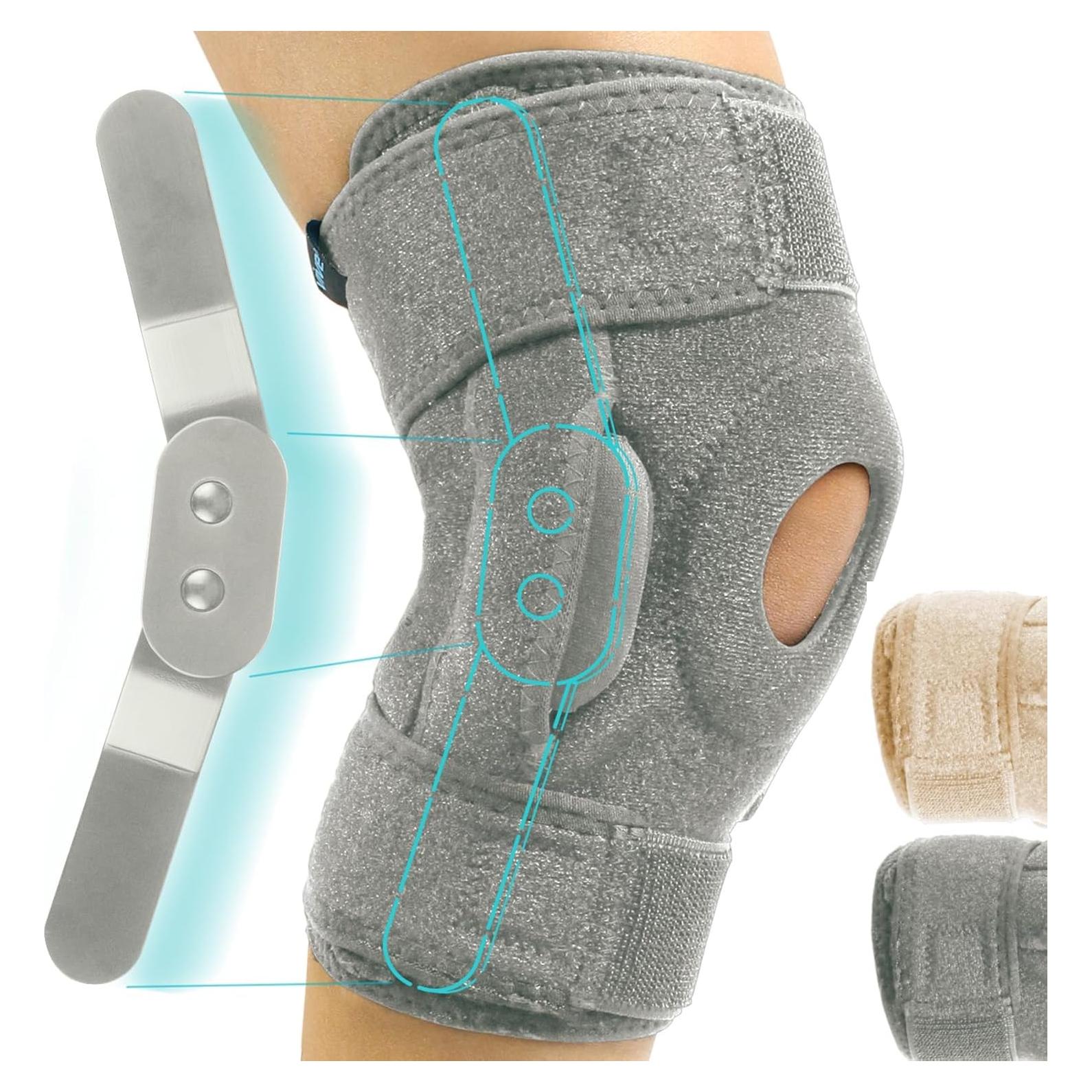 Soporte de Rodilla Vive con Bisagra - Alivio para Lesiones