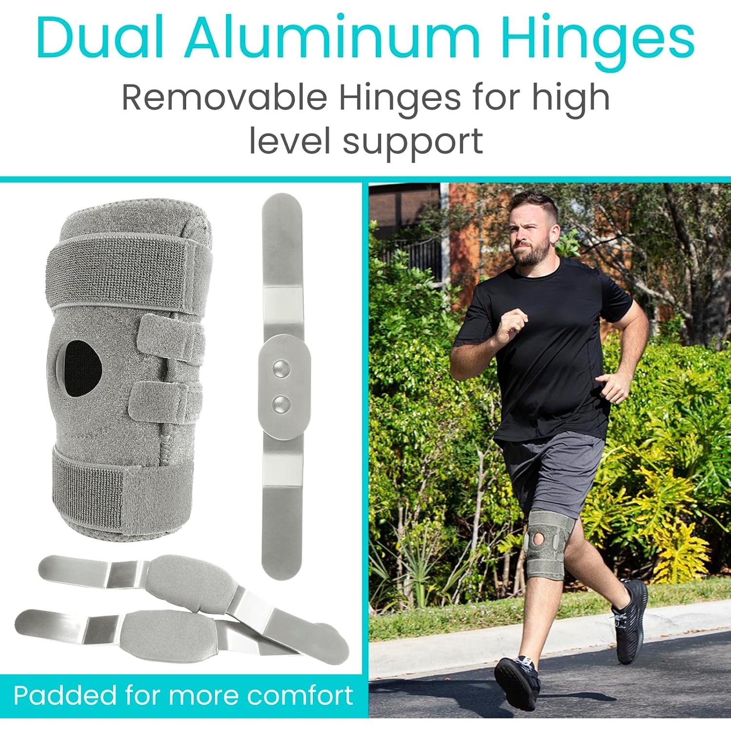 Soporte de Rodilla Vive con Bisagra - Alivio para Lesiones