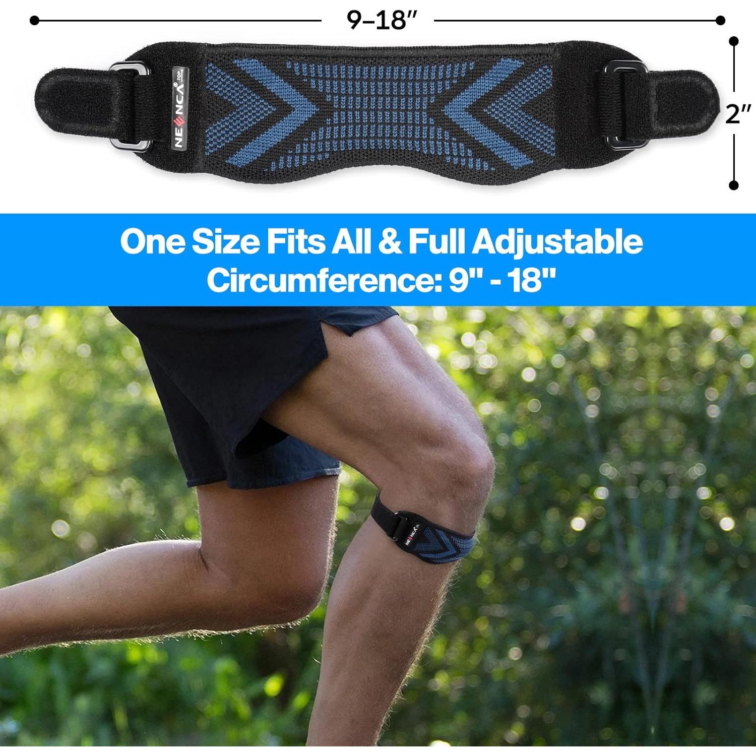 Faja para Tendón Patelar NEENCA con Almohadilla de Gel - Talla Única