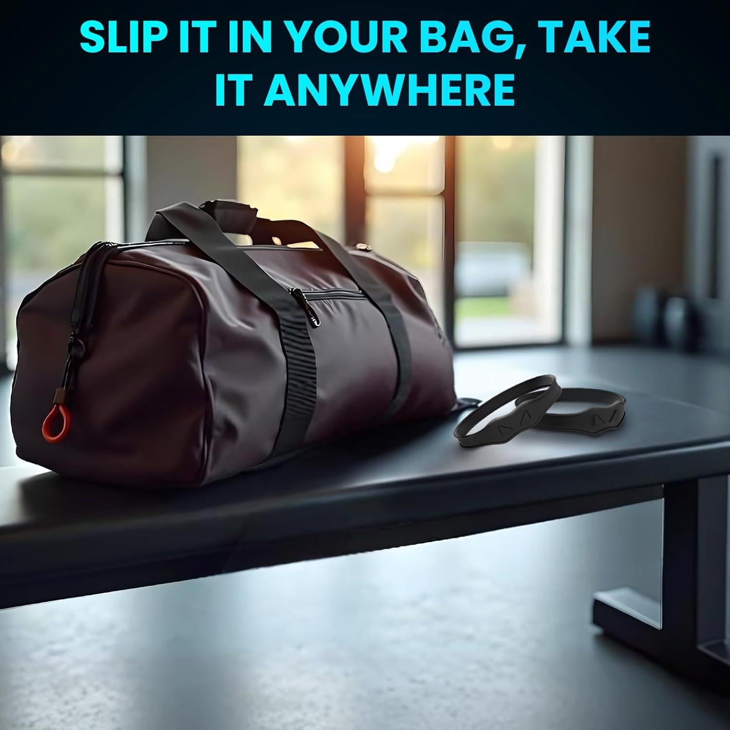 Banda de Rodilla Ancha Welnove - Soporte Tendón Patelar - 2 Pzs