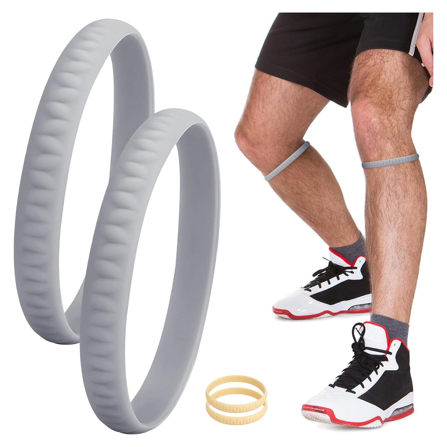 Soporte para Tendón Patelar WUX - Banda de Rodilla Gris