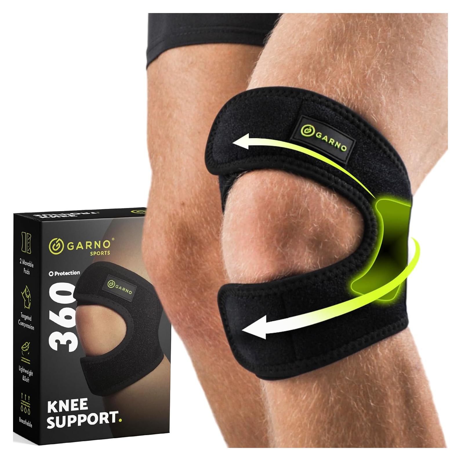 Faja de Rodilla GARNO Grande - Alivio Dolor Menisco y Artritis