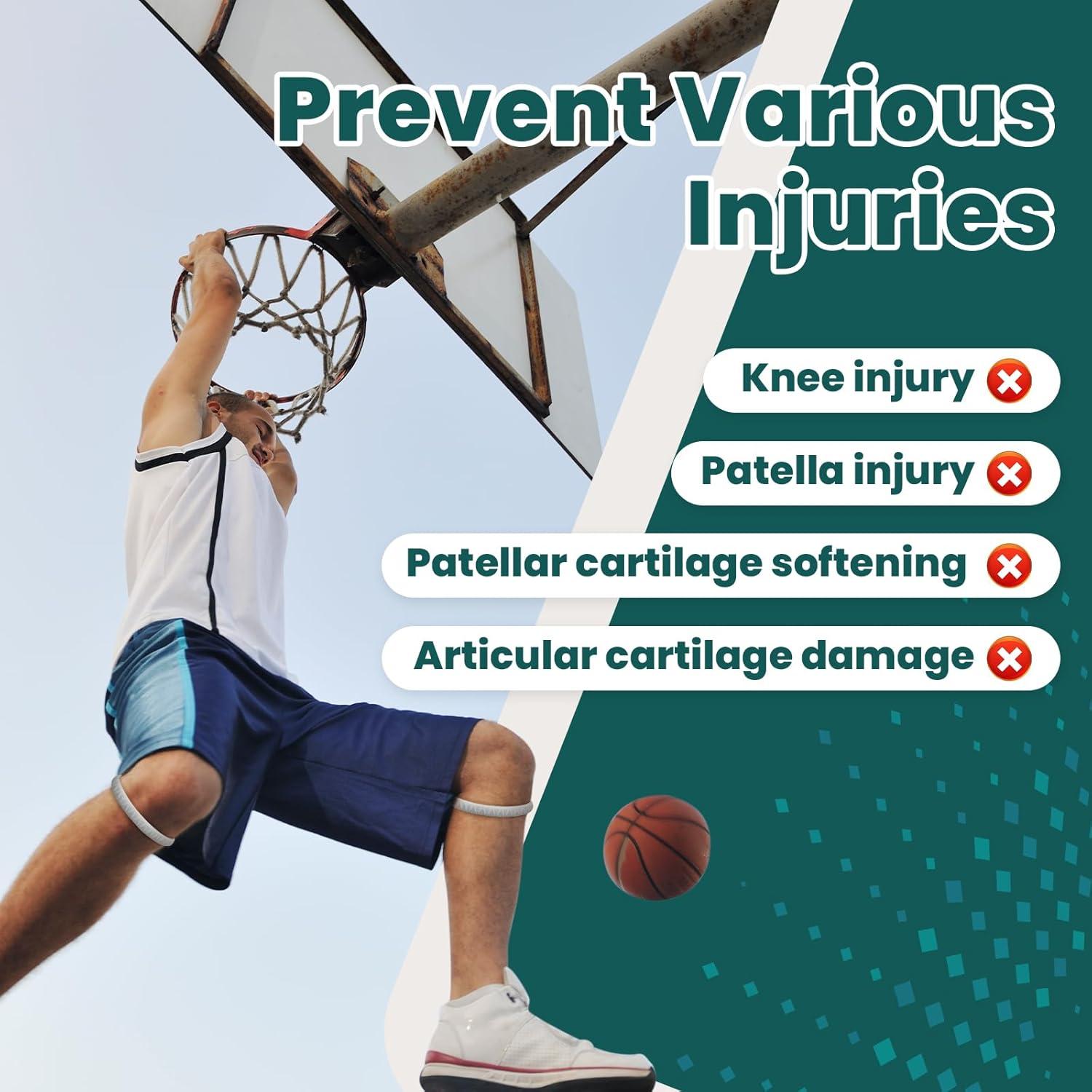 Faja de Tendón Patelar Aolabela 2PCS Alivio Dolor Rodilla