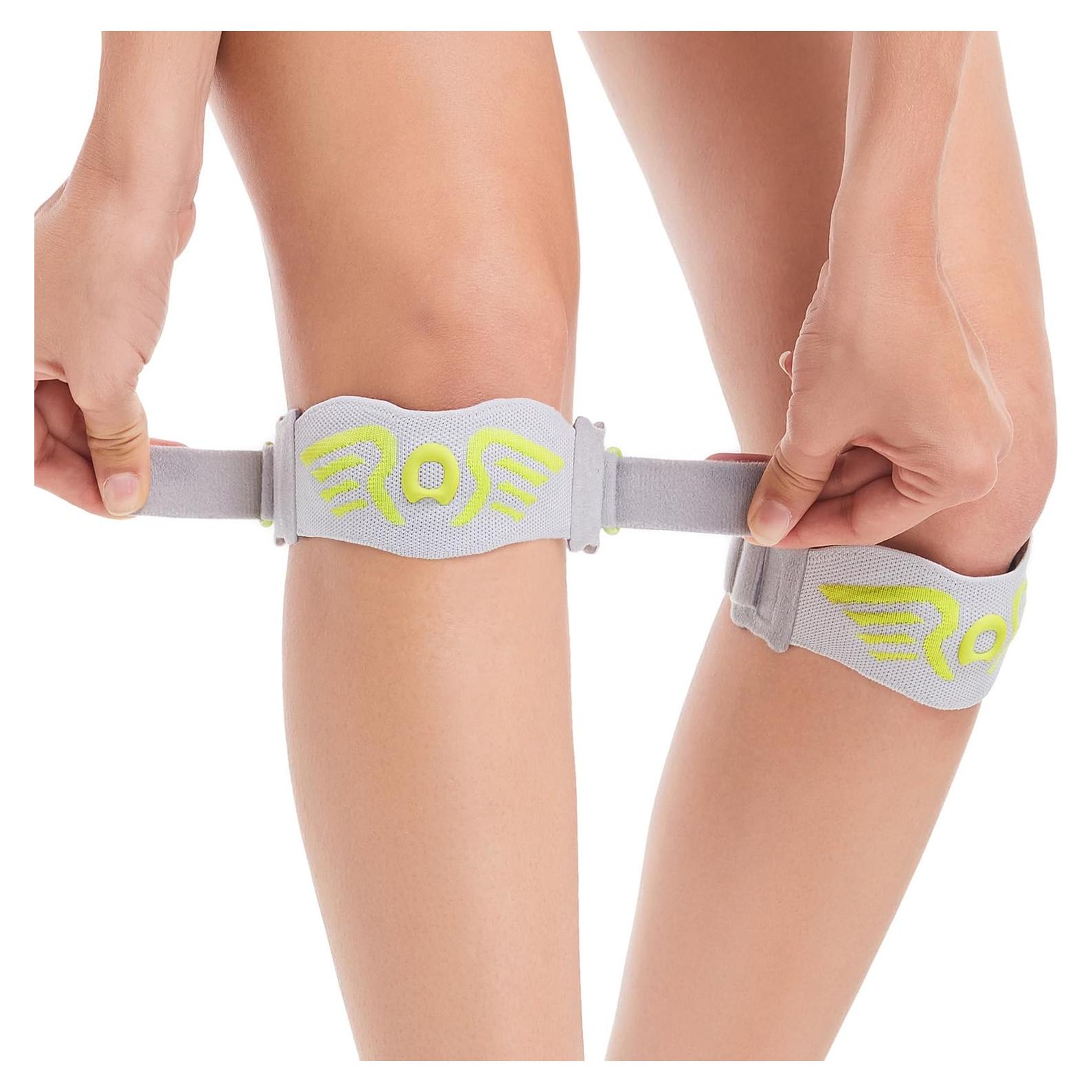 Paquete de 2 Bandas de Soporte para Rodilla aoFIT - Almohadilla Ergonómica