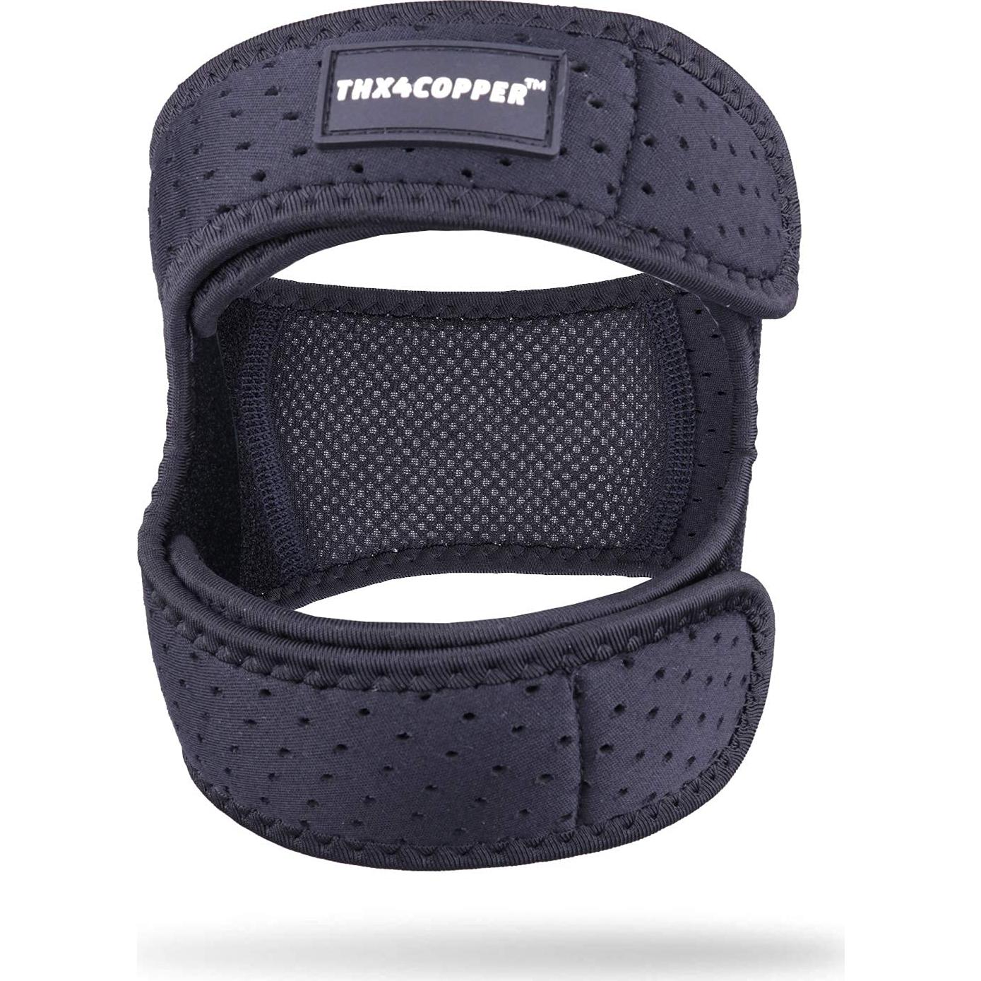 Rodillera Patelar Doble Ajustable Thx4COPPER para Alivio de Dolor