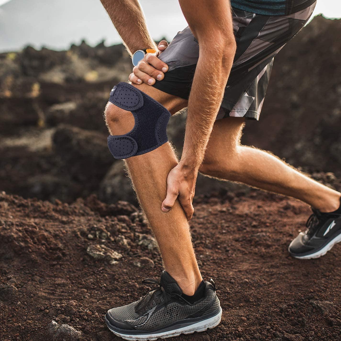 Rodillera Patelar Doble Ajustable Thx4COPPER para Alivio de Dolor