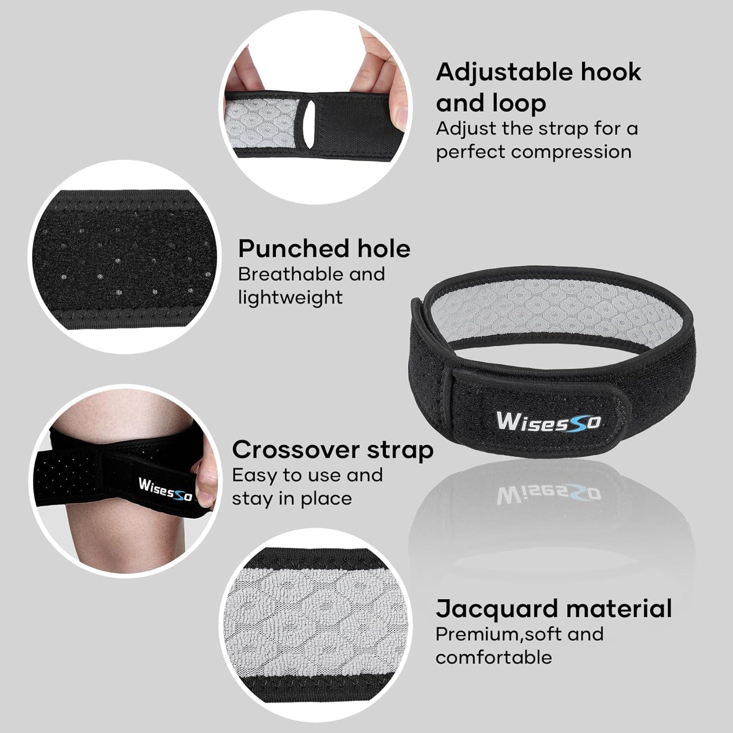 Correa para Banda IT Wisesso Ajustable para Rodilla 1 Paquete