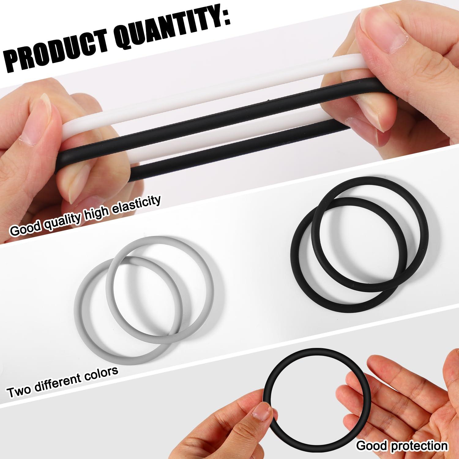 4 Soportes de Tendón Patelar Lyreh - Silicona Ergonómica