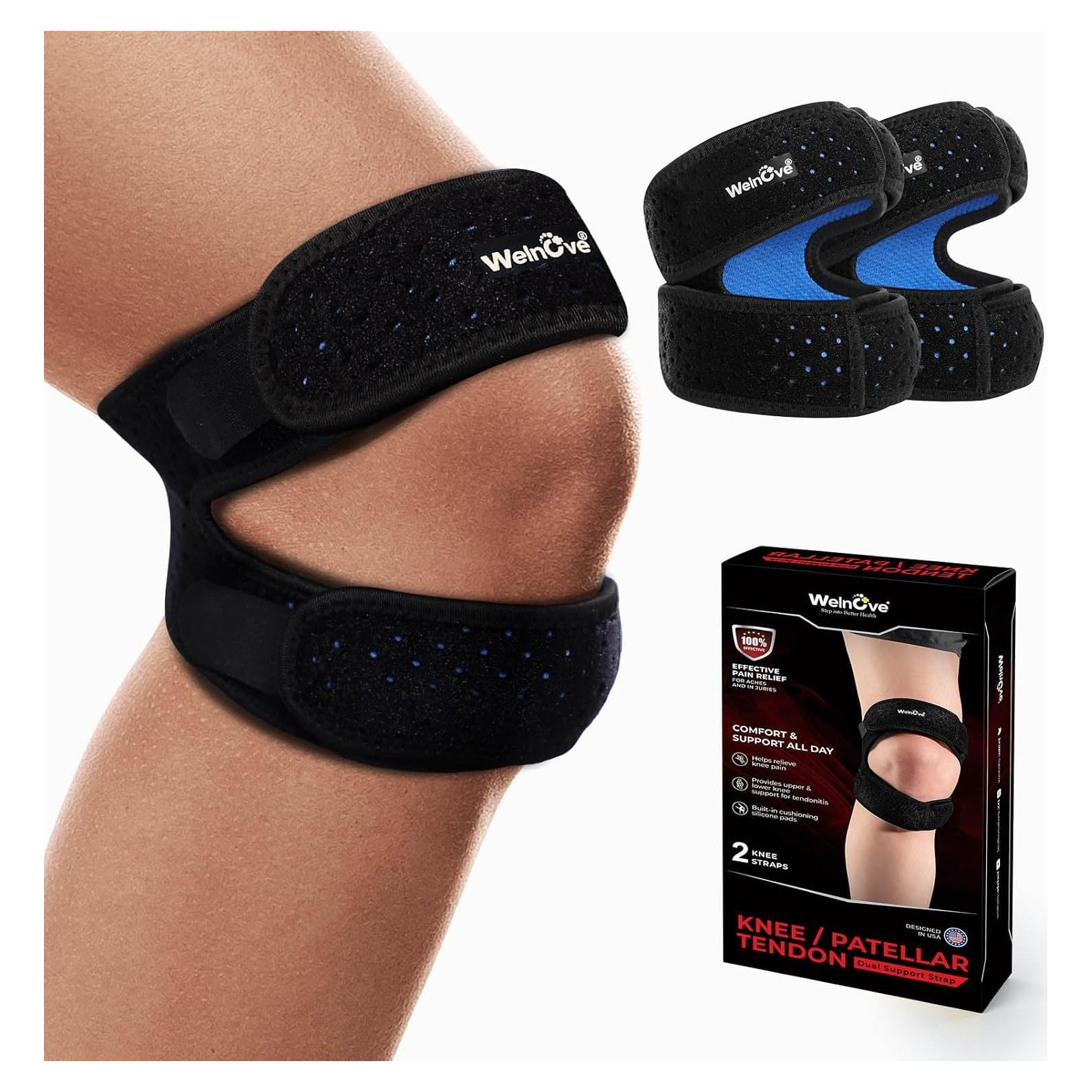Soporte para Rodilla Welnove - 2 Férulas Ajustables S/M