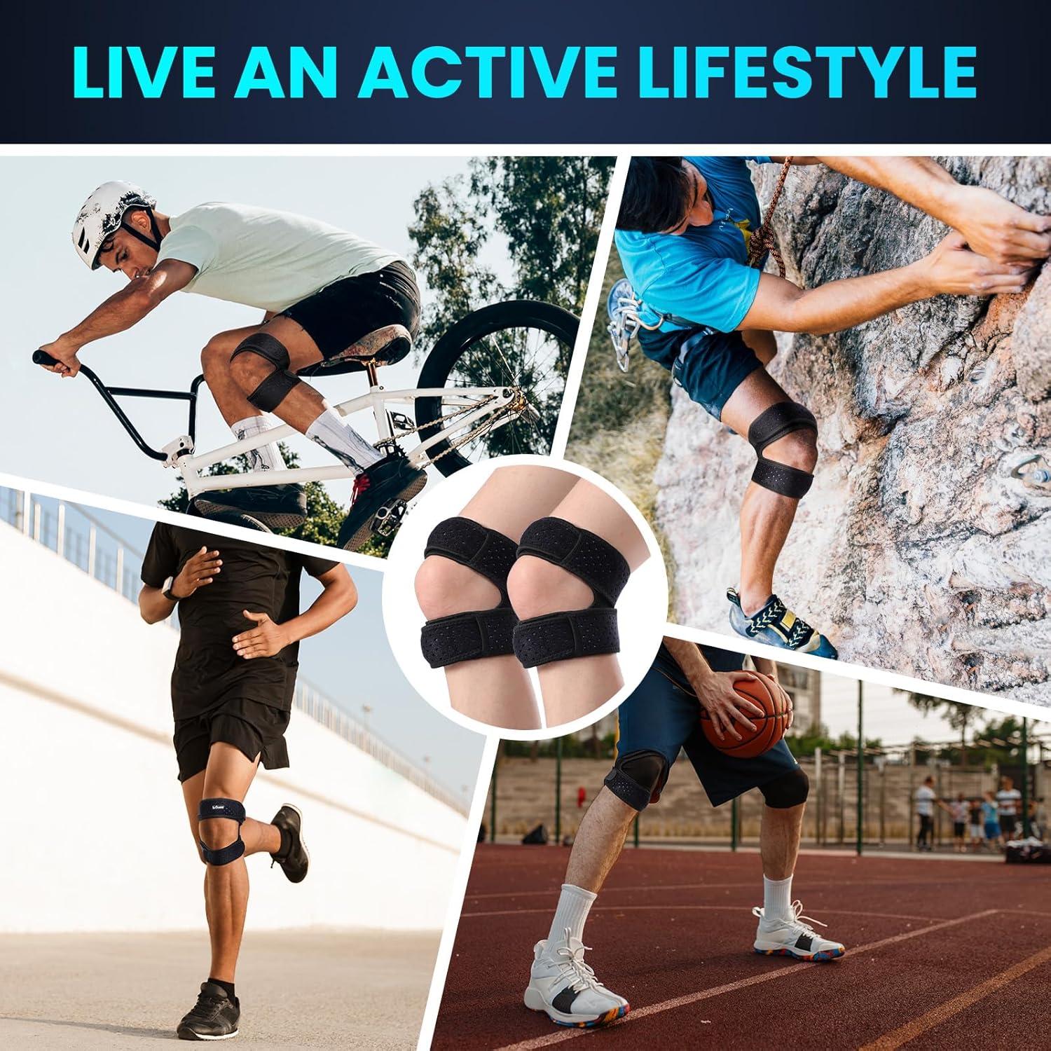 Soporte para Rodilla Welnove - 2 Férulas Ajustables S/M