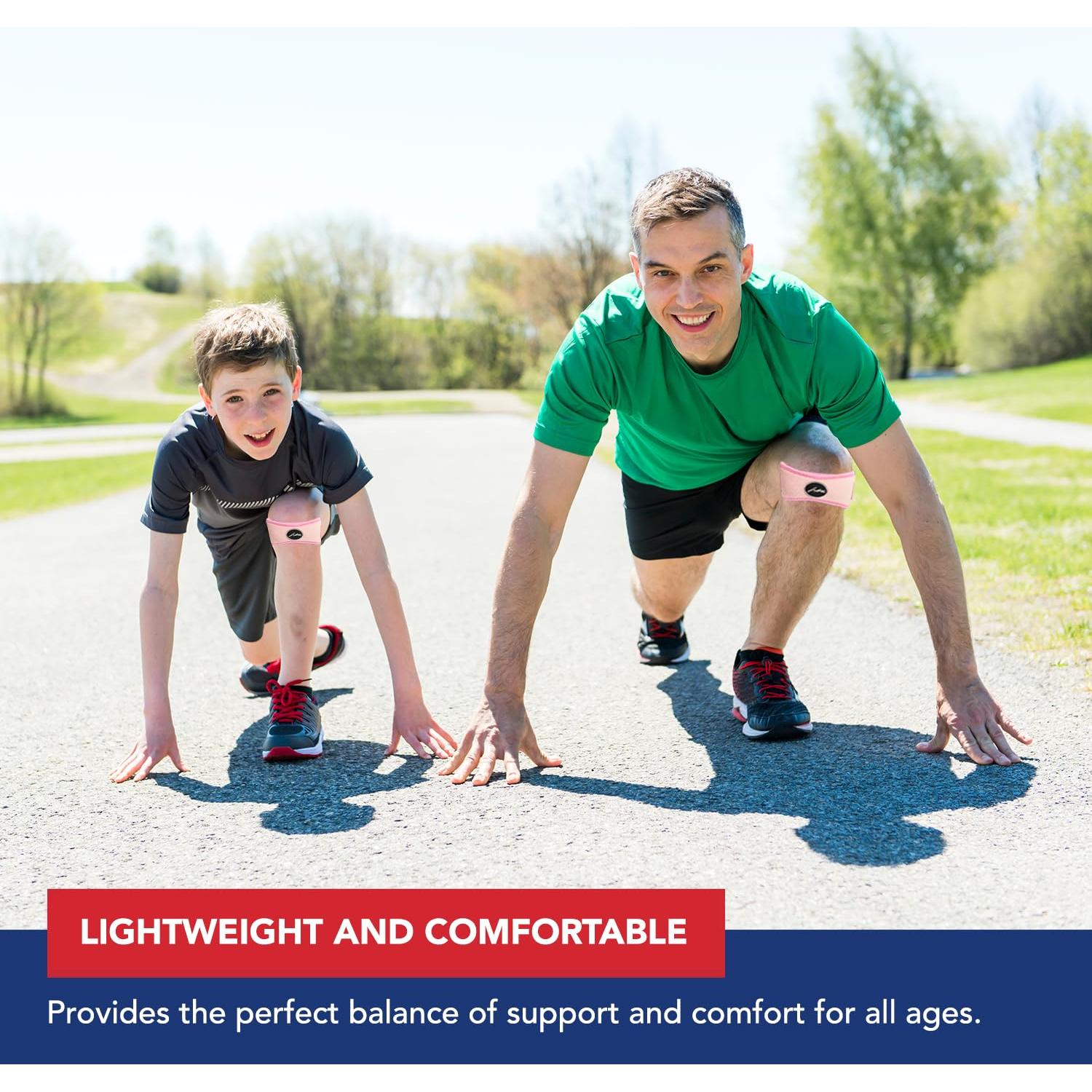 Correa de Tendón Patelar Dr. Arthritis - Alivio Dolor Rodilla Única Rosa