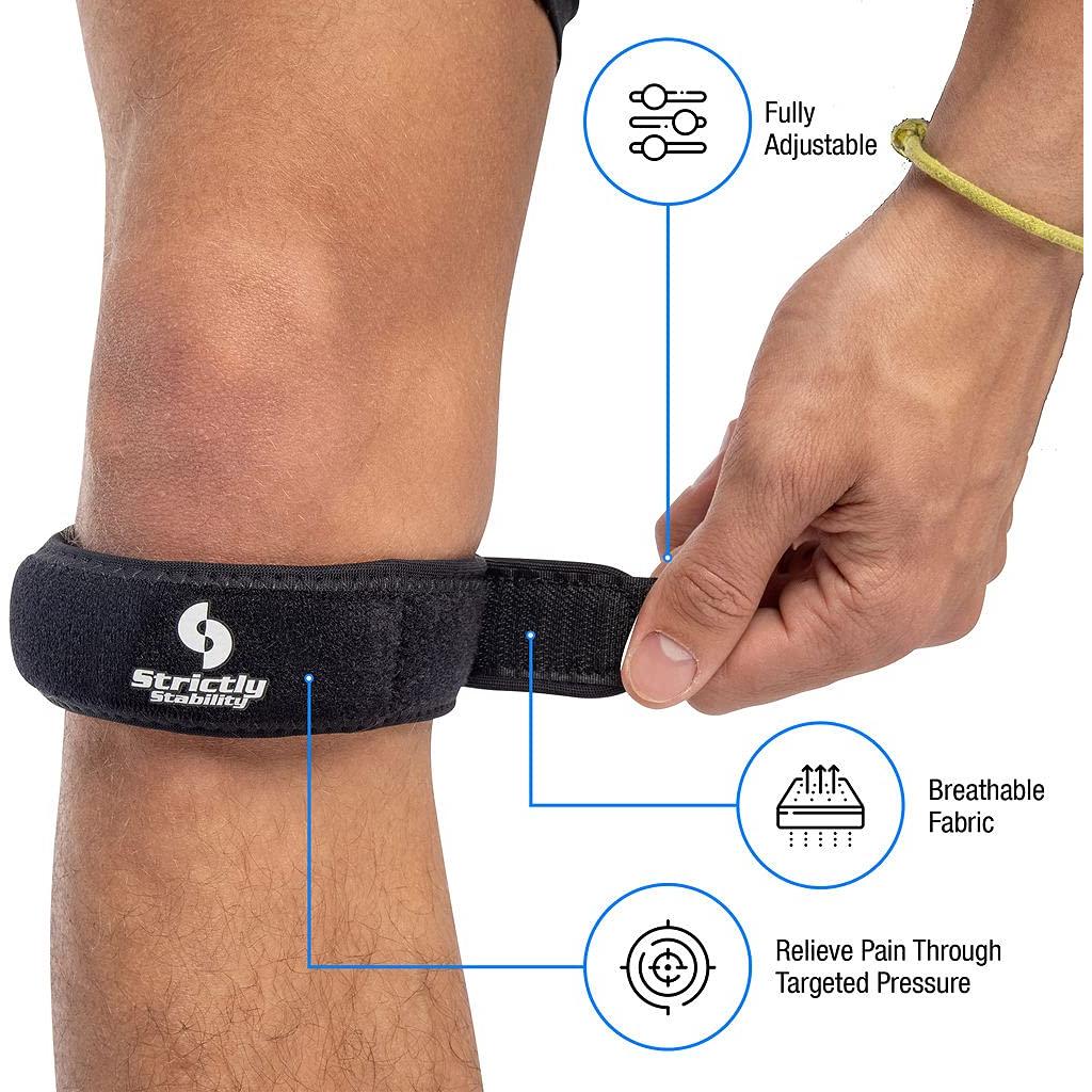 Correa para Tendón Patelar StrictlyStability - Alivio Dolor Rodilla