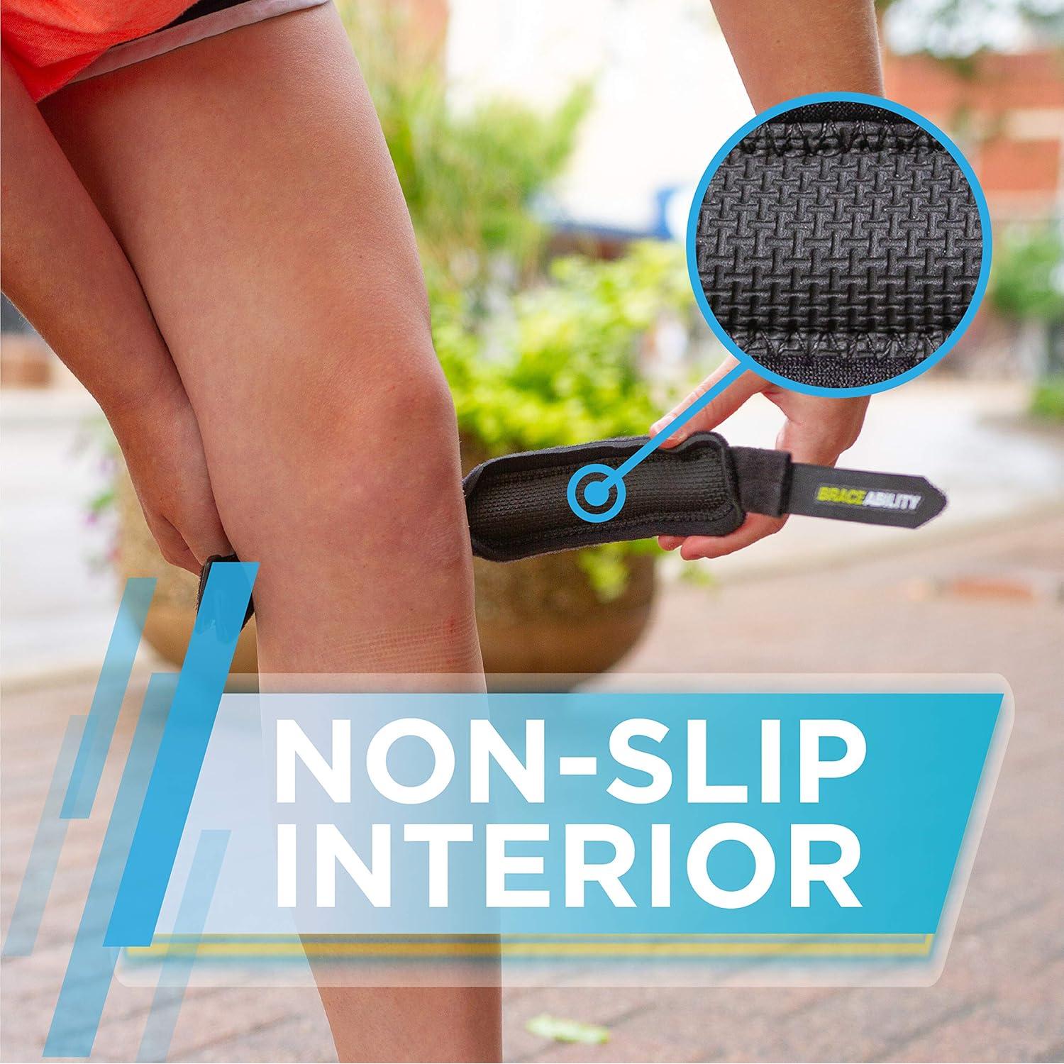 Faja de Rodilla Infantil BraceAbility - Soporte Tendón Patelar